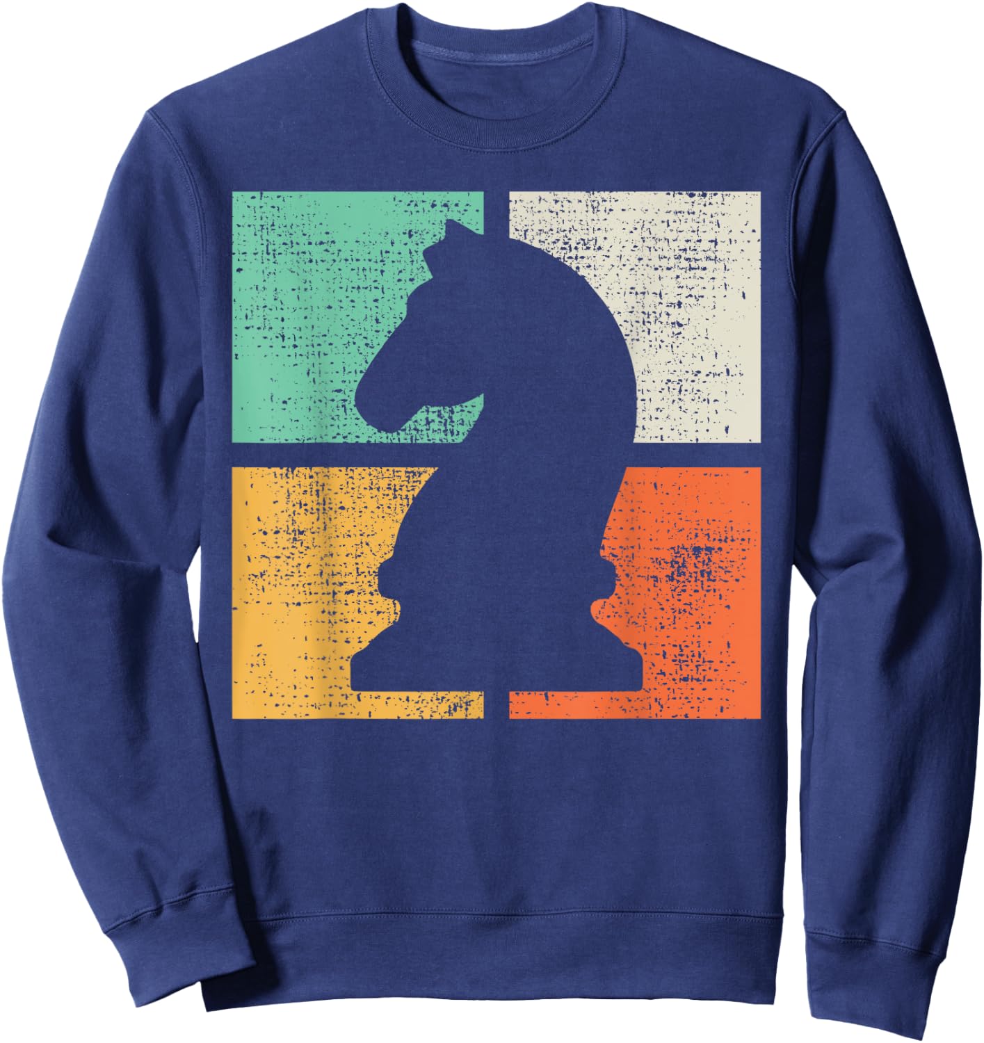 Chess Knight Sweatshirt - Sweatshirt | Navy