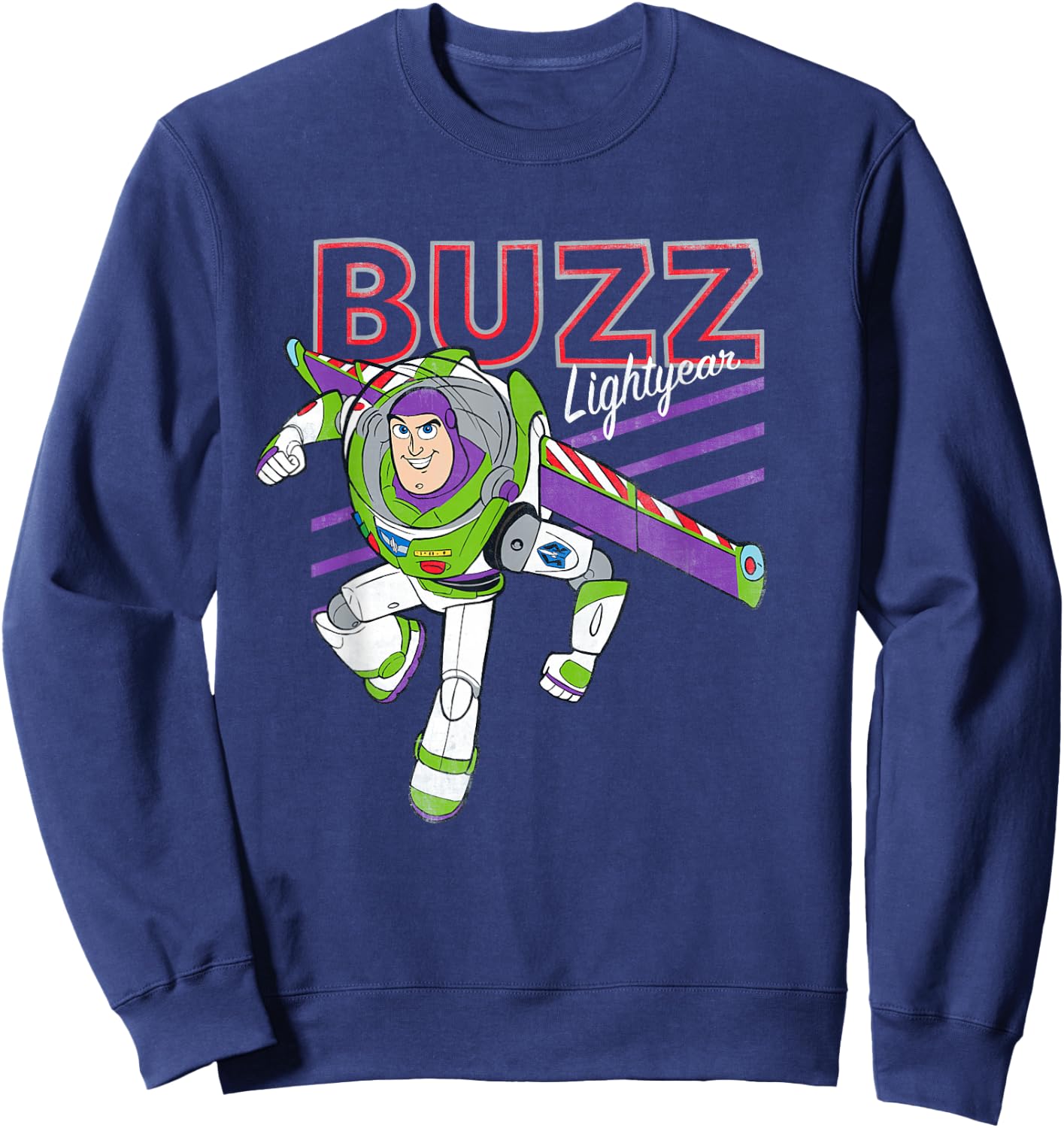 Disney Pixar Toy Story 4 Classic Buzz Lightyear Sweatshirt - Sweatshirt | Navy