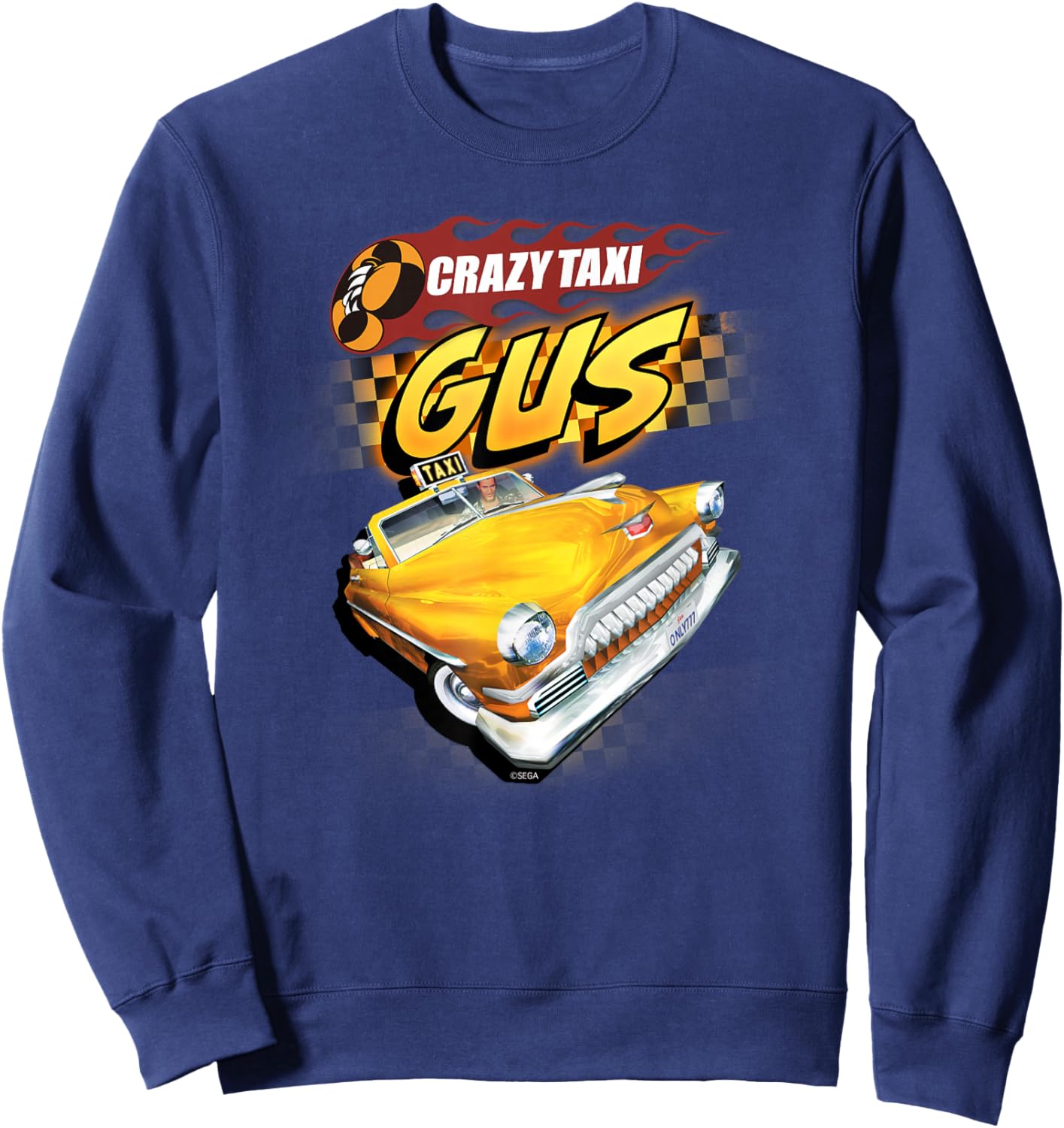 Crazy Taxi Gus Driver Sweatshirt - Sweatshirt | Navy