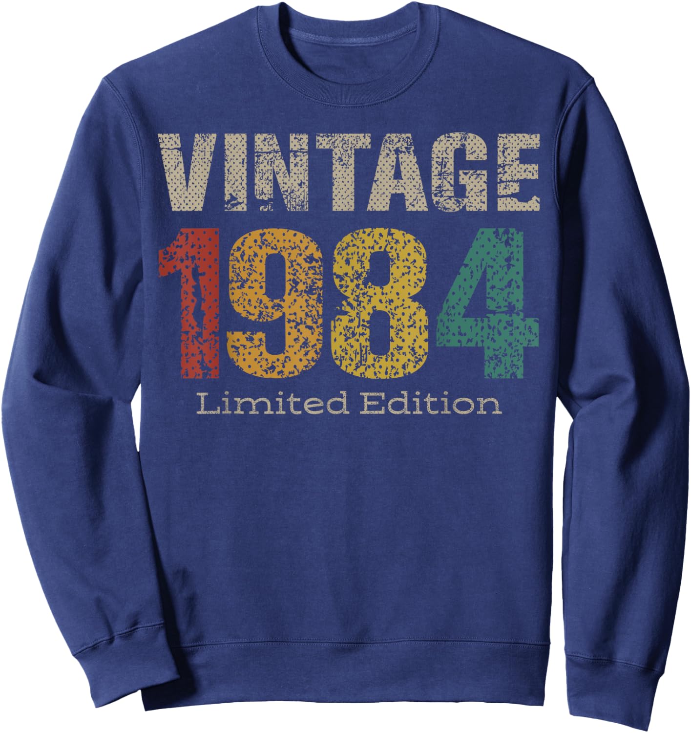Vintage 1984 Limited Edition 41st Birthday Gifts 41 Year Old Sweatshirt - Sweatshirt | Navy