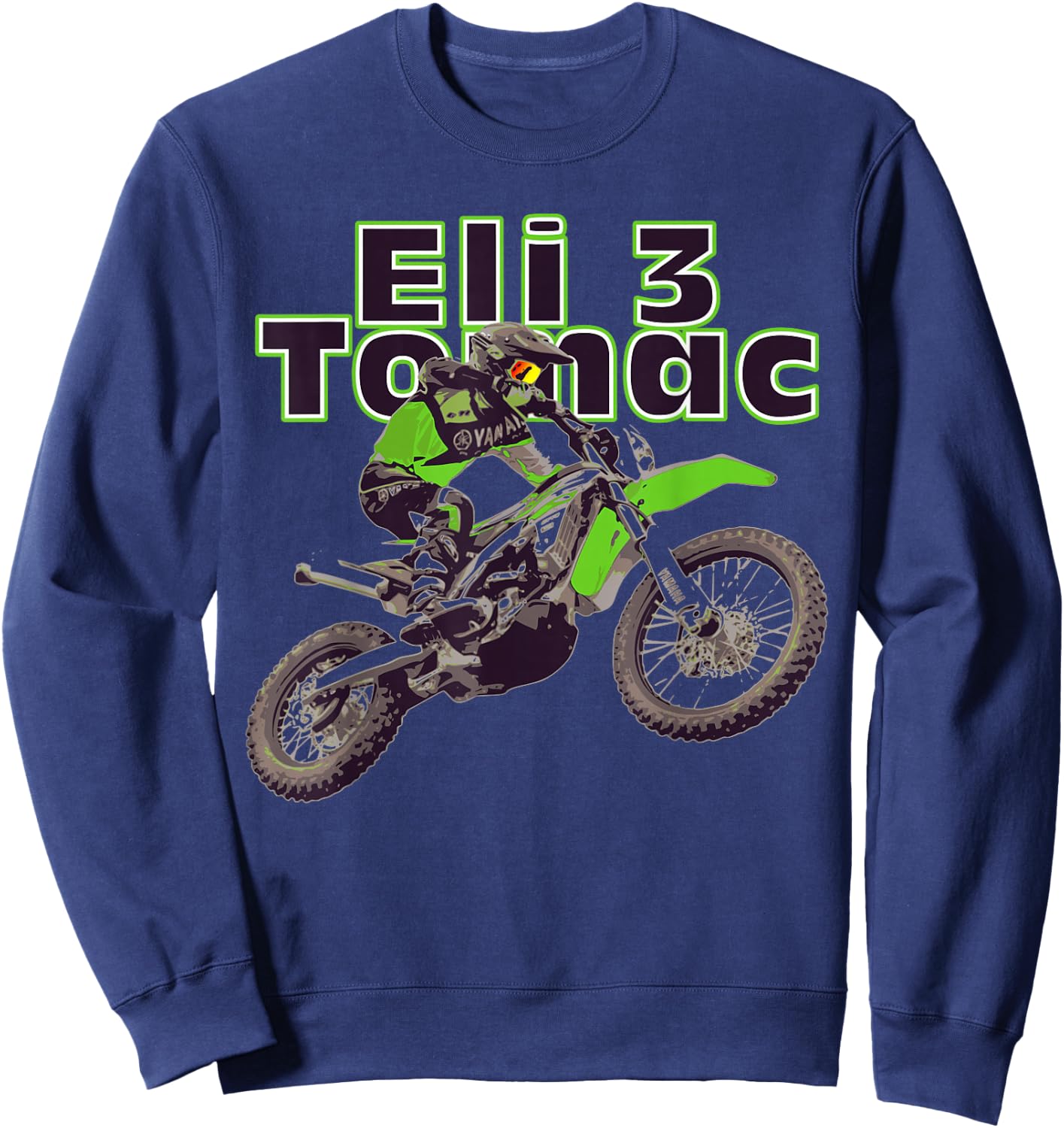 Motorcross Eli 3 Tomac Sweatshirt - Sweatshirt | Navy