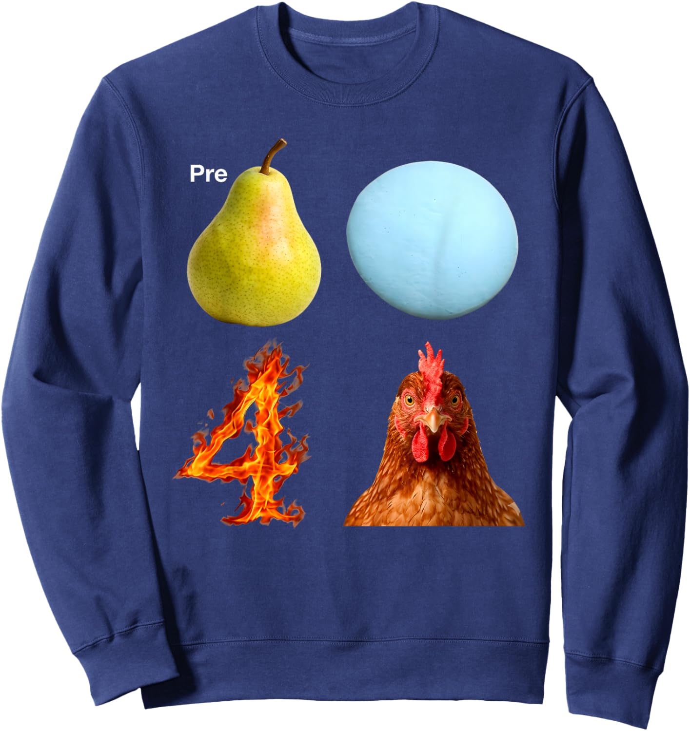 Prepare Your Anus for Cock - Prepare Uranus for Rooster Sweatshirt - Sweatshirt | Navy
