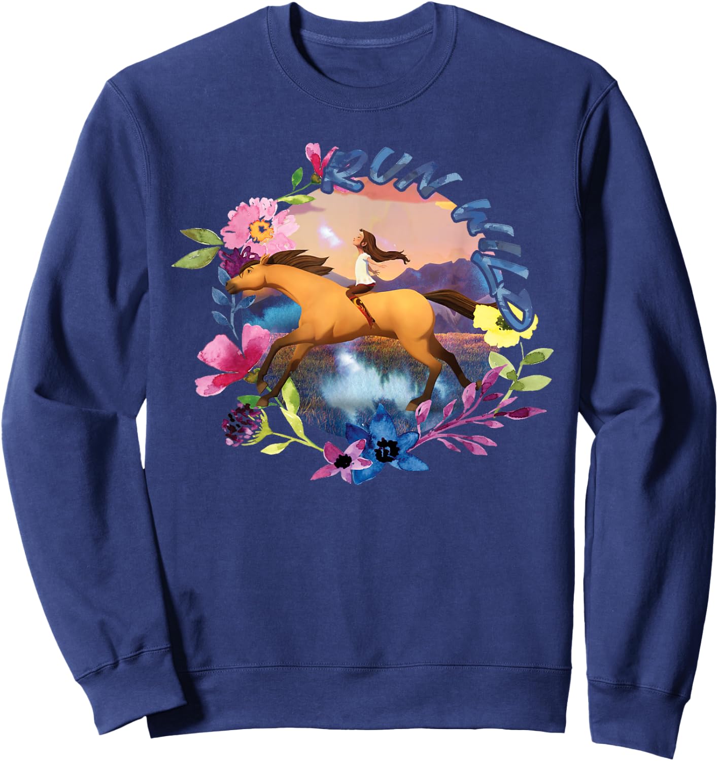 Spirit Riding Free Living Out Sweatshirt - Sweatshirt | Navy