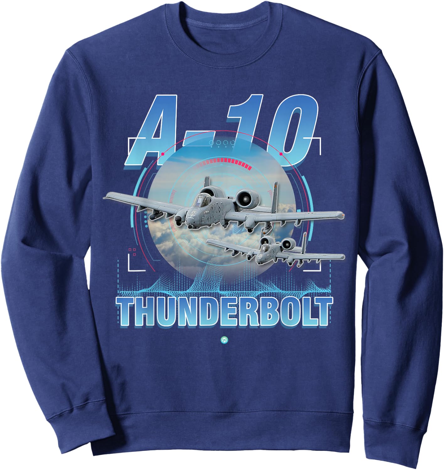 A-10 Thunderbolt II (Warthog) Gift Veterans Sweatshirt - Sweatshirt | Navy