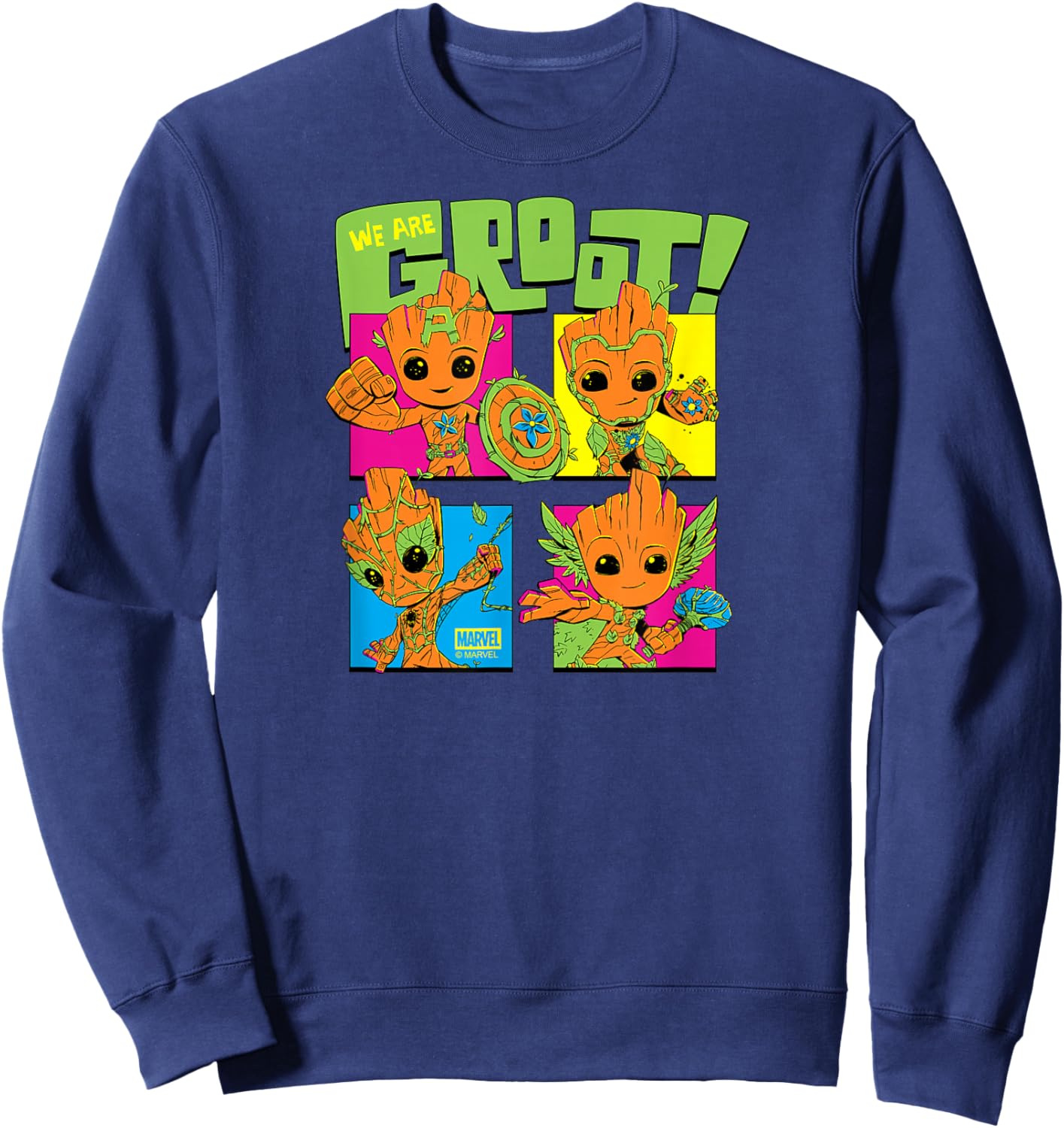 Marvel - Groot Costumes Sweatshirt - Sweatshirt | Navy