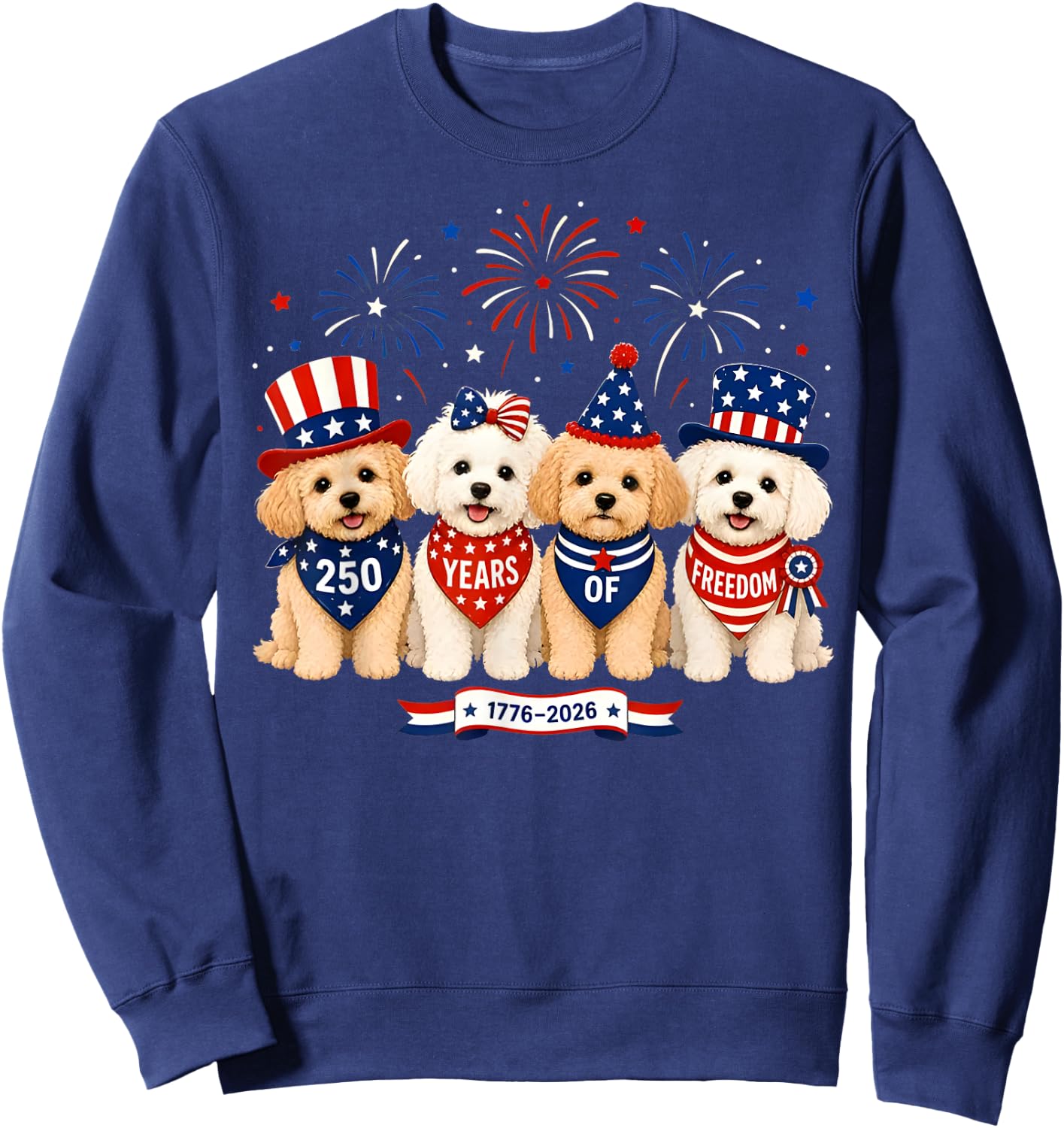 4th July Sweatshirt - Sweatshirt | Navy