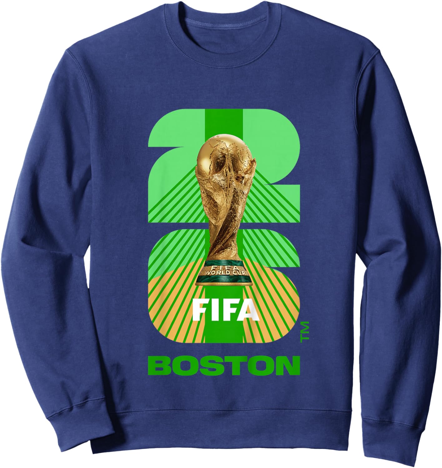 Kids FIFA World CUP26 Boston Trophy Color Sweatshirt - Sweatshirt | Navy
