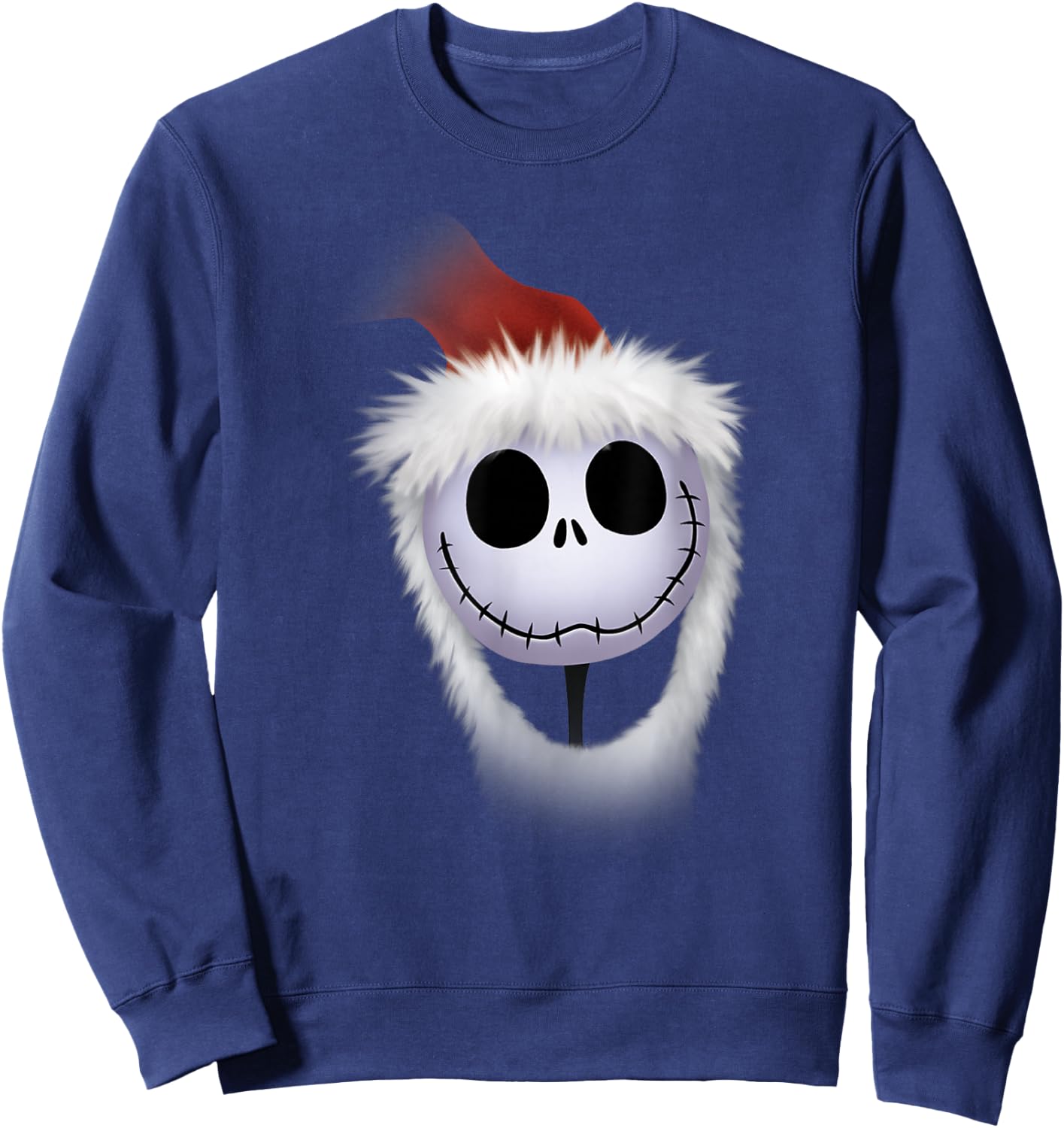 Disney Santa Jack Skellington Holiday Sweatshirt - Sweatshirt | Navy