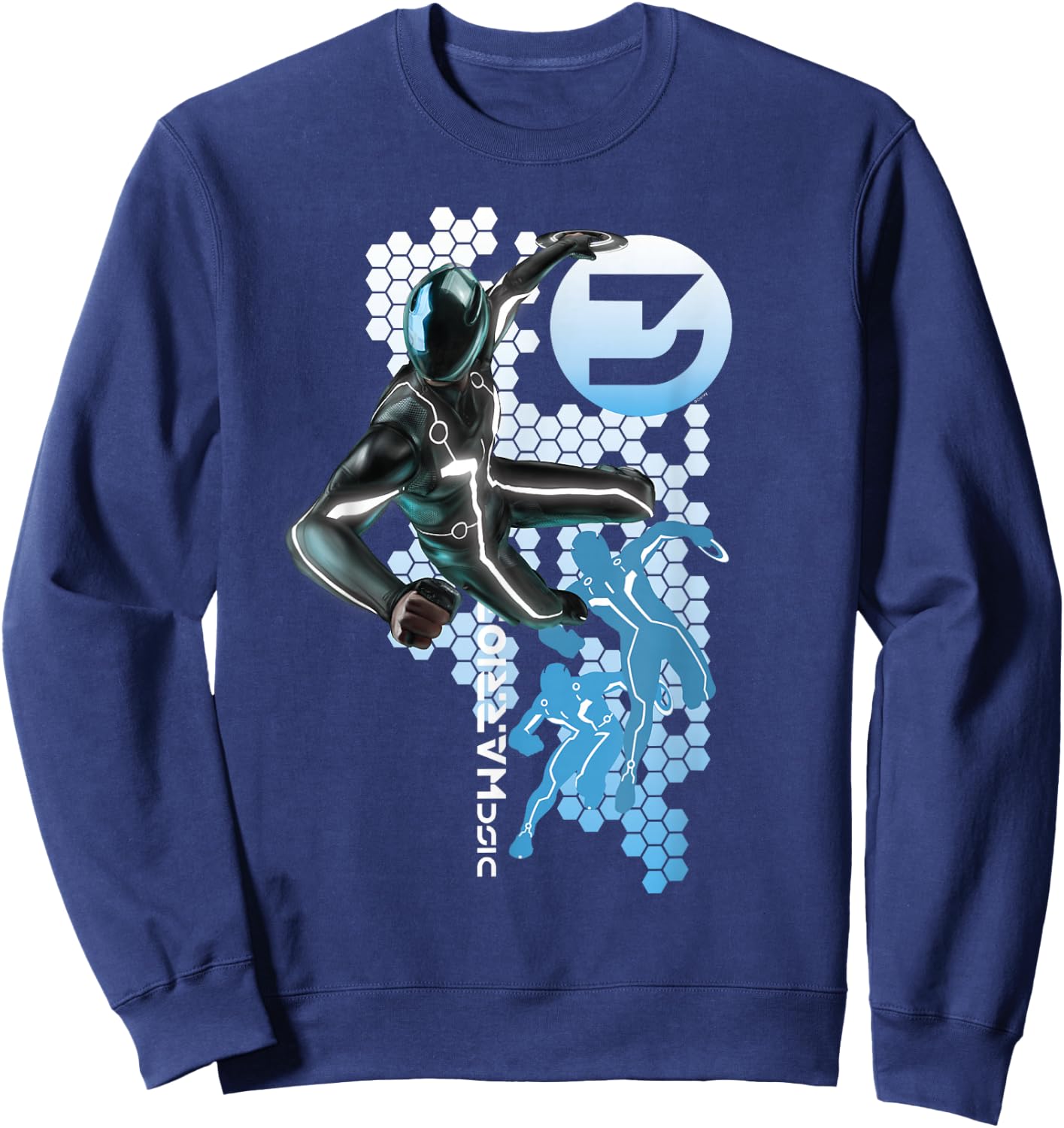 Disney TRON: Legacy Sam Flynn Disc Warrior Sweatshirt - Sweatshirt | Navy