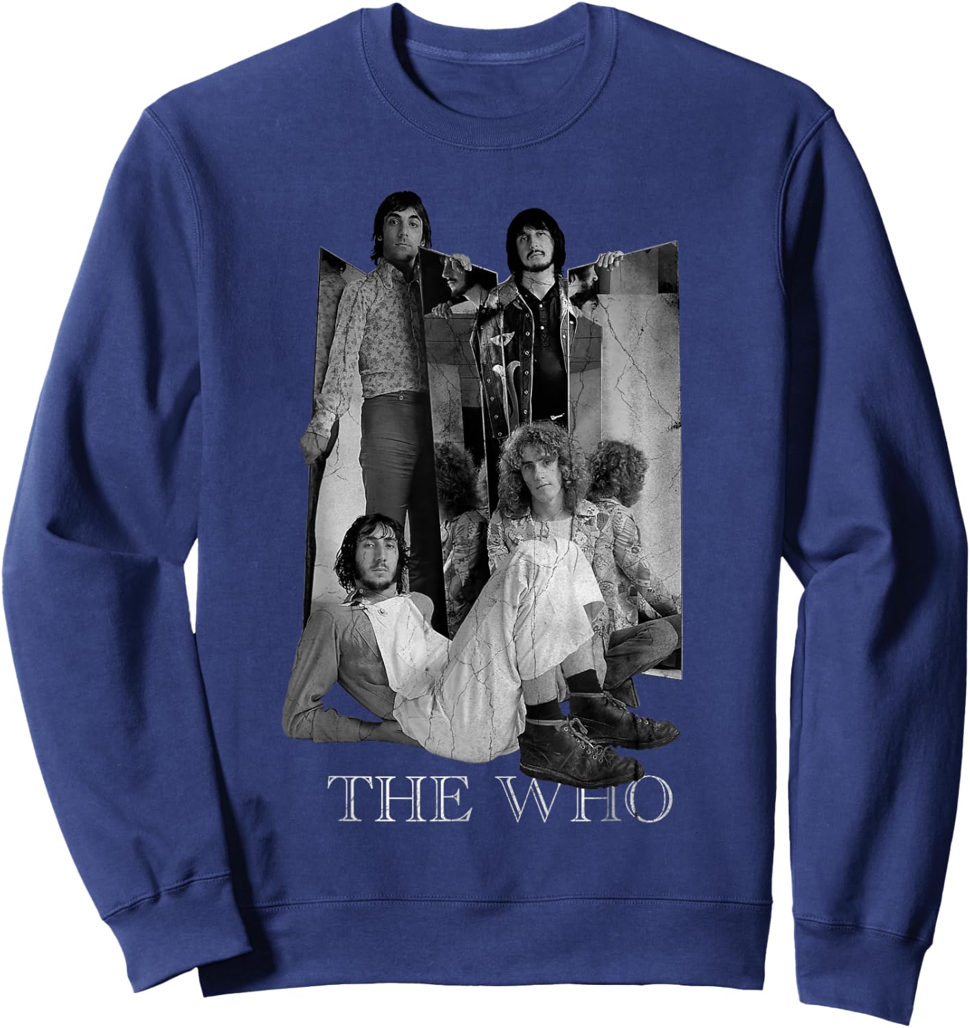 The Who Official Mirrors Mono Sweatshirt - Sweatshirt | Navy