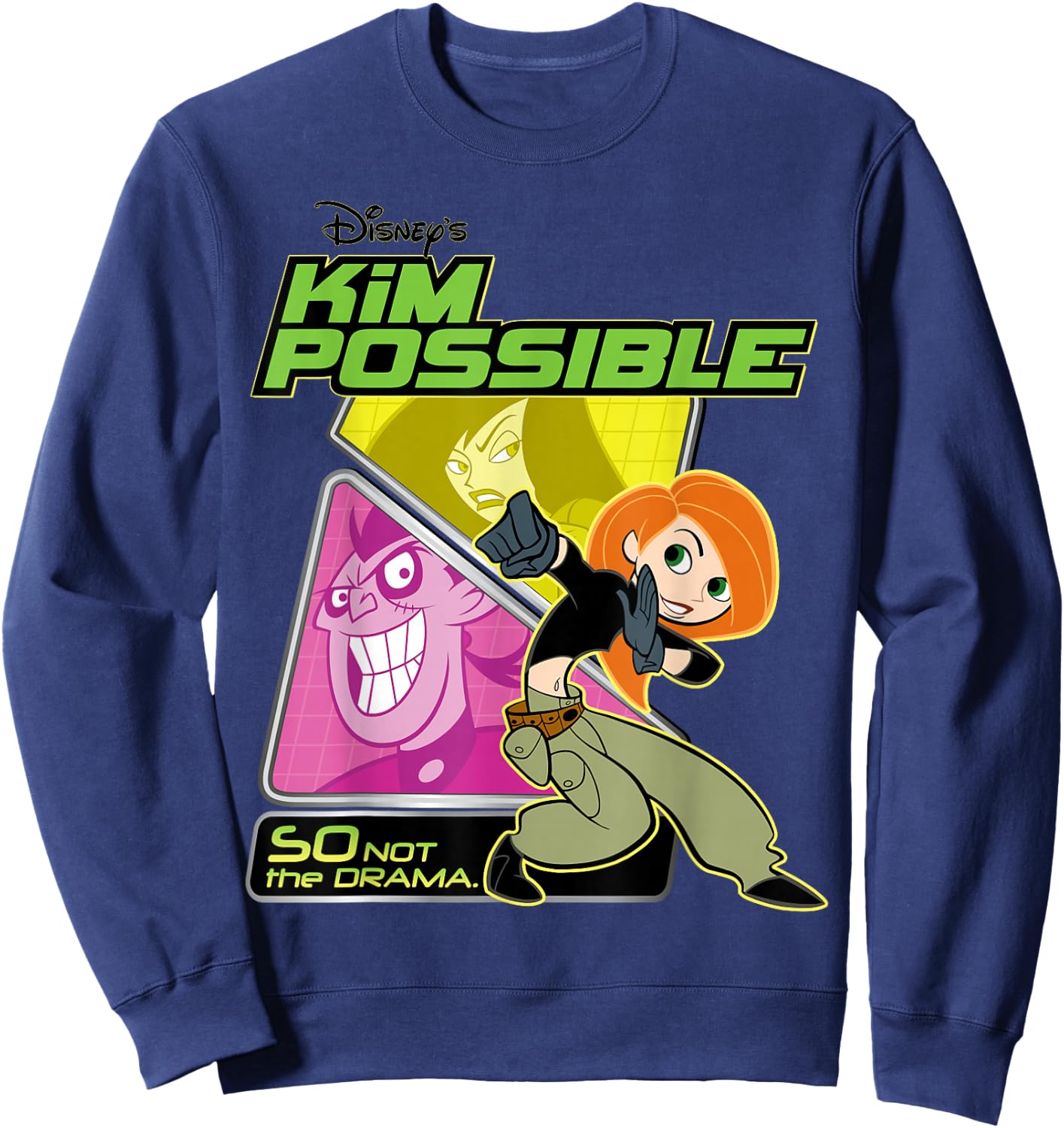 Kim Possible - So Not The Drama Villains Sweatshirt - Sweatshirt | Navy