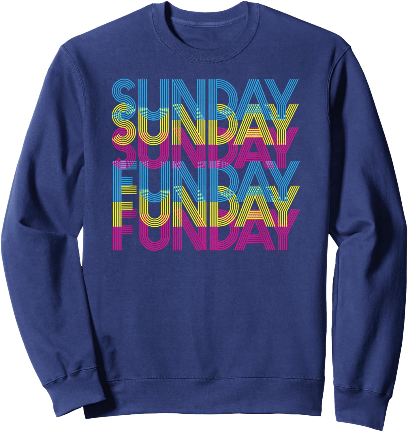 Sunday Funday Sweatshirt - Sweatshirt | Navy