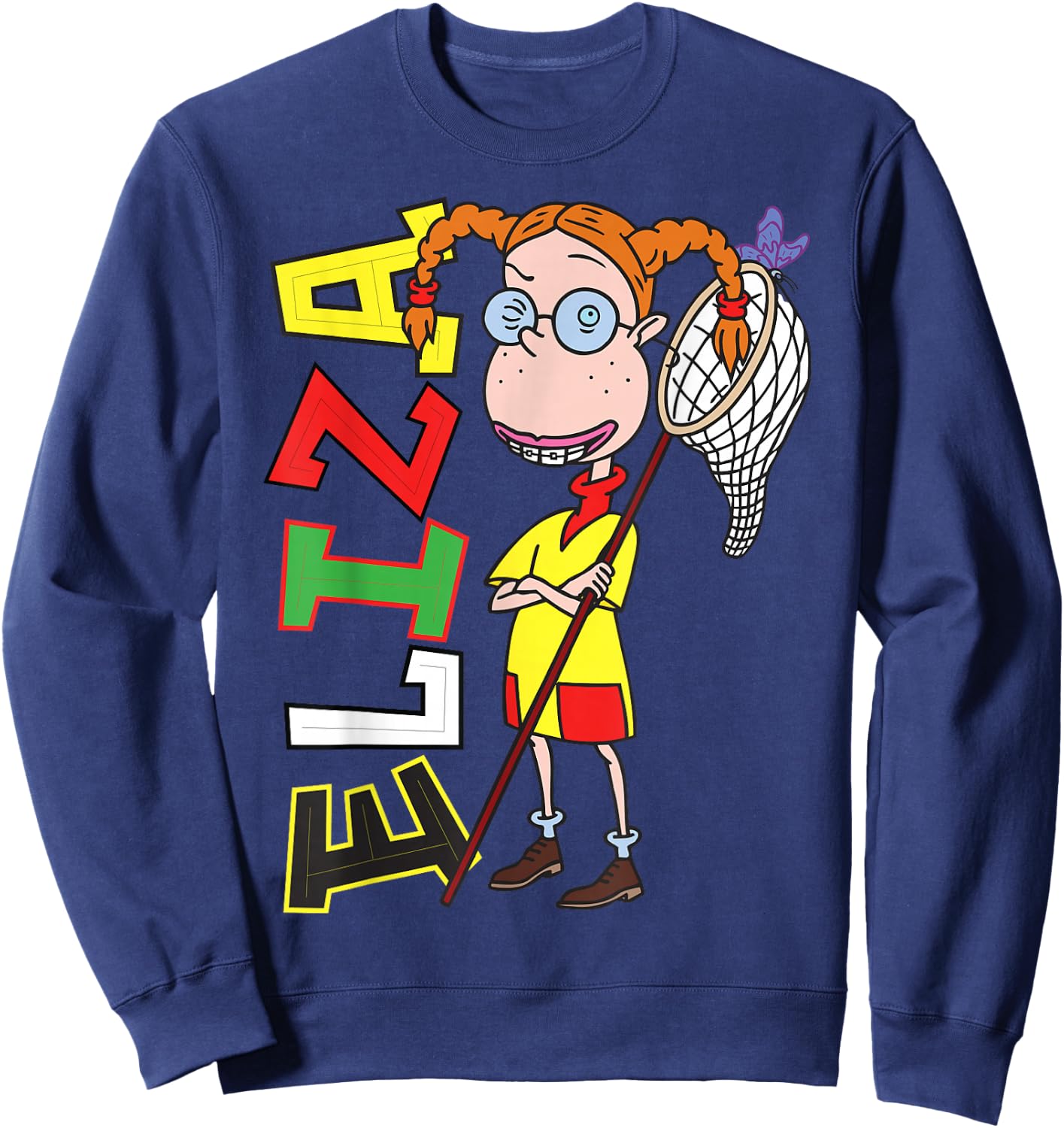 The Wild Thornberrys Eliza Type Sweatshirt - Sweatshirt | Navy