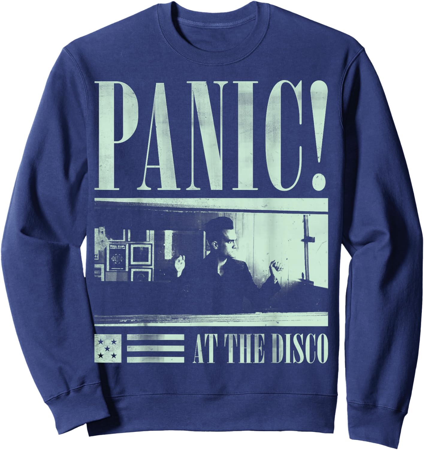Panic! at The Disco - Photo Sweatshirt - Sweatshirt | Navy