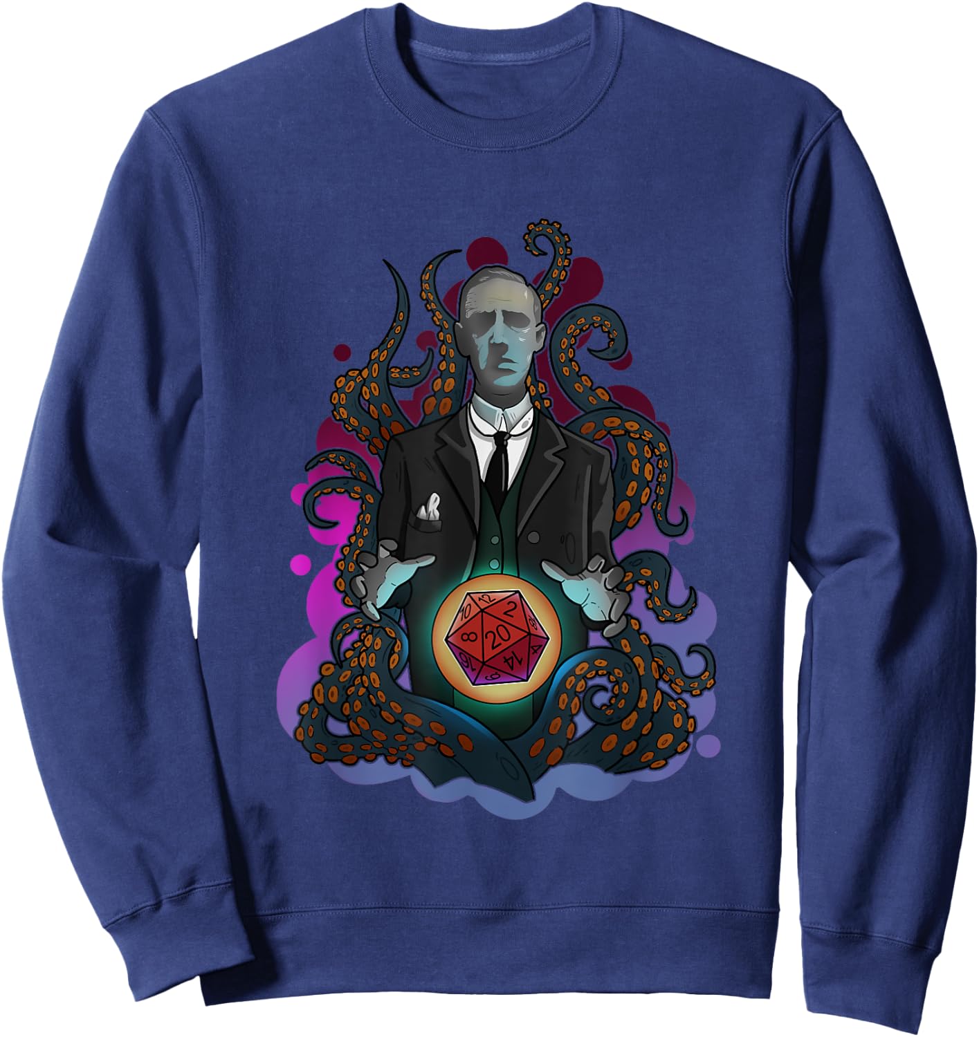 Innsmouth Fish Men Tabletop Gamer Roleplaying RPG Sweatshirt - Sweatshirt | Navy