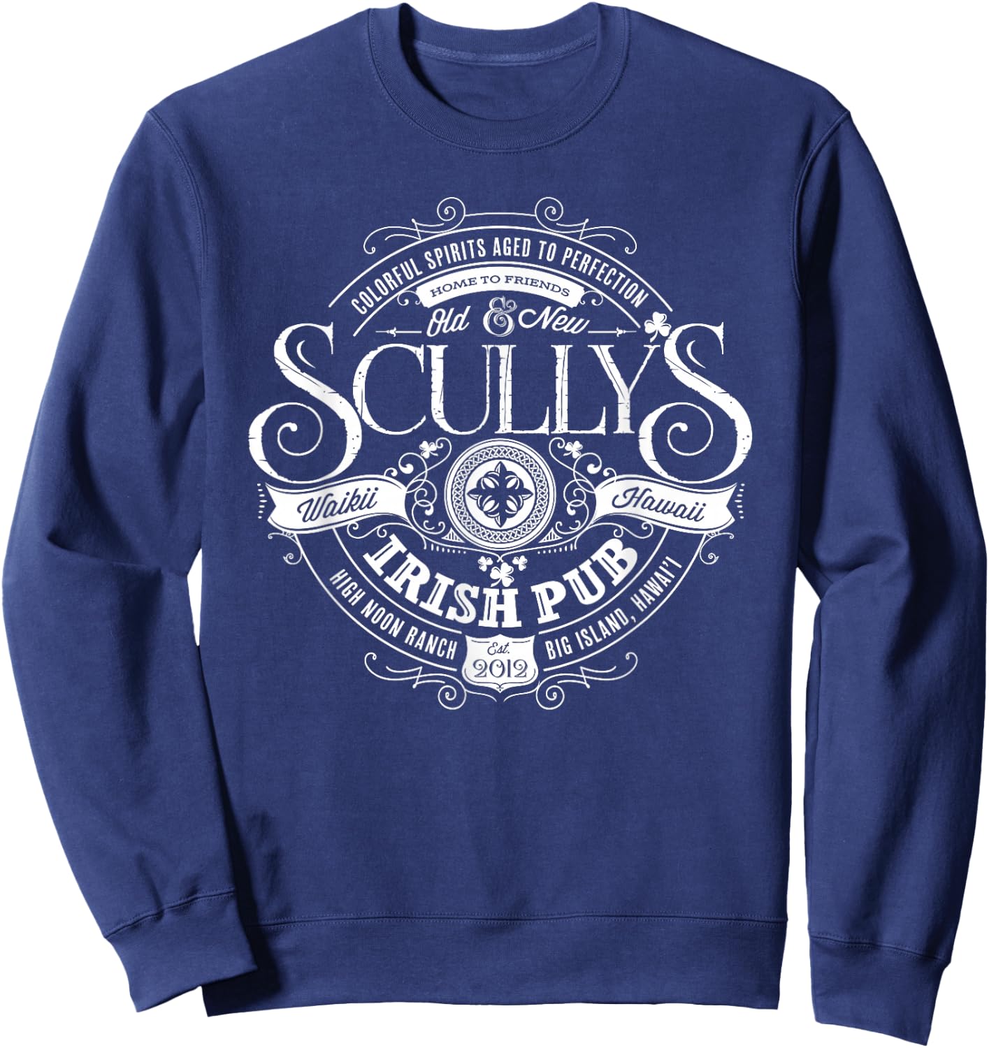 Scullys Irish Pub Shirt Sweatshirt - Sweatshirt | Navy
