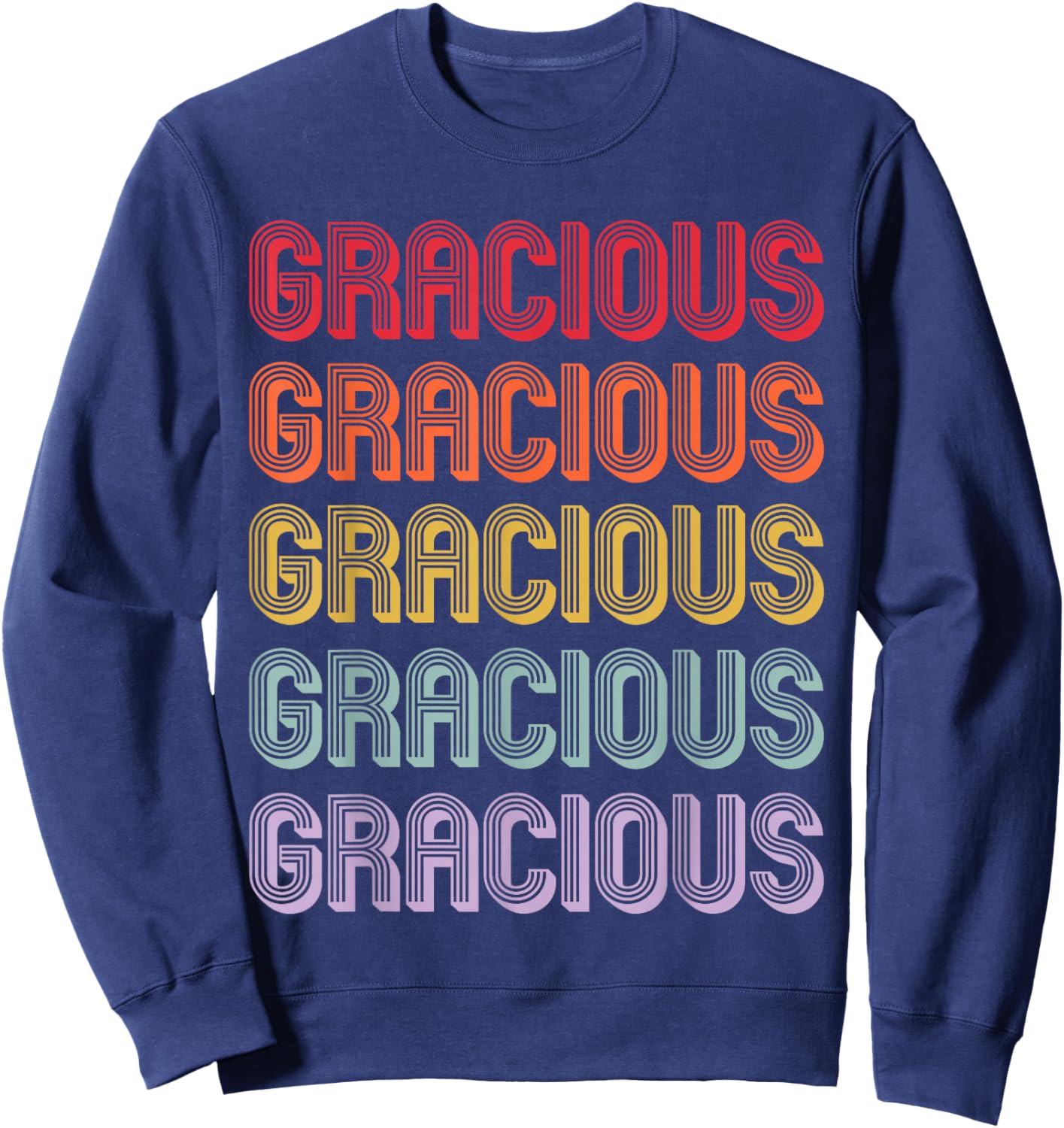 Gracious Sweatshirt - Sweatshirt | Navy