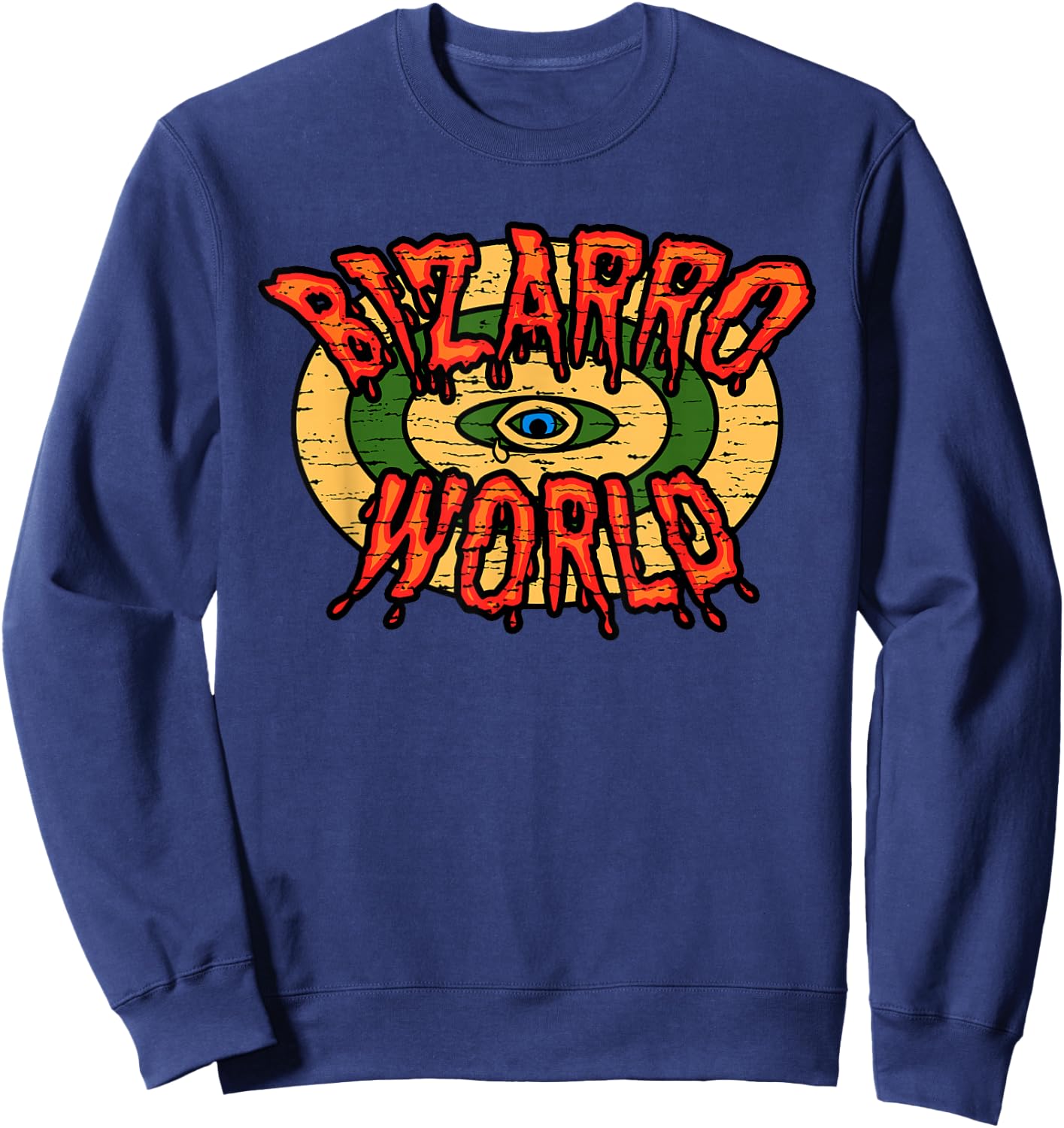 Sick Sad Bizarro World - Anti Trump Sweatshirt - Sweatshirt | Navy