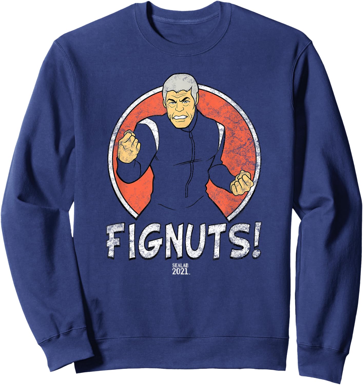 Sealab 2021 Fignuts Sweatshirt - Sweatshirt | Navy