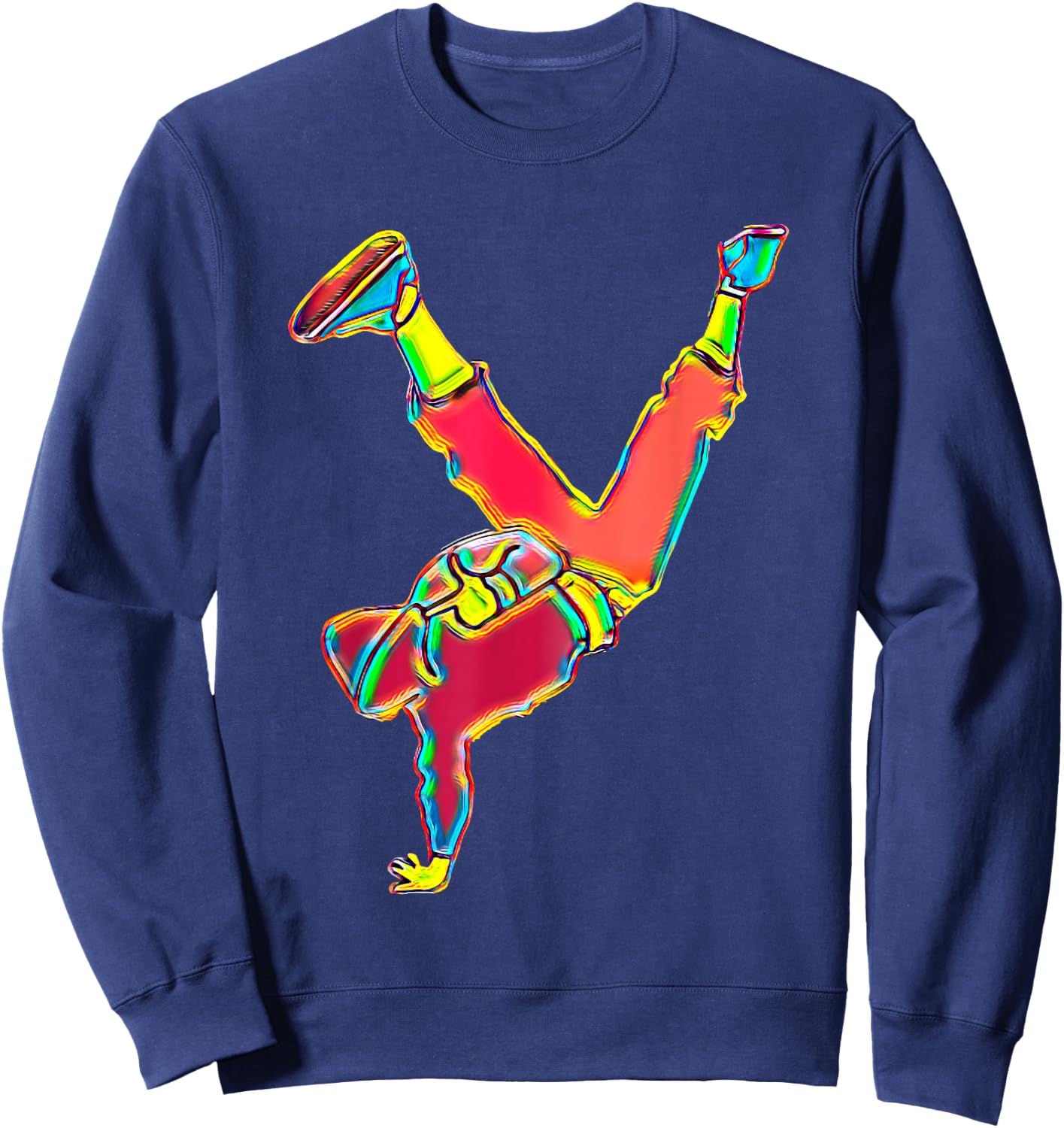 Break Dancing Sweatshirt - Sweatshirt | Navy