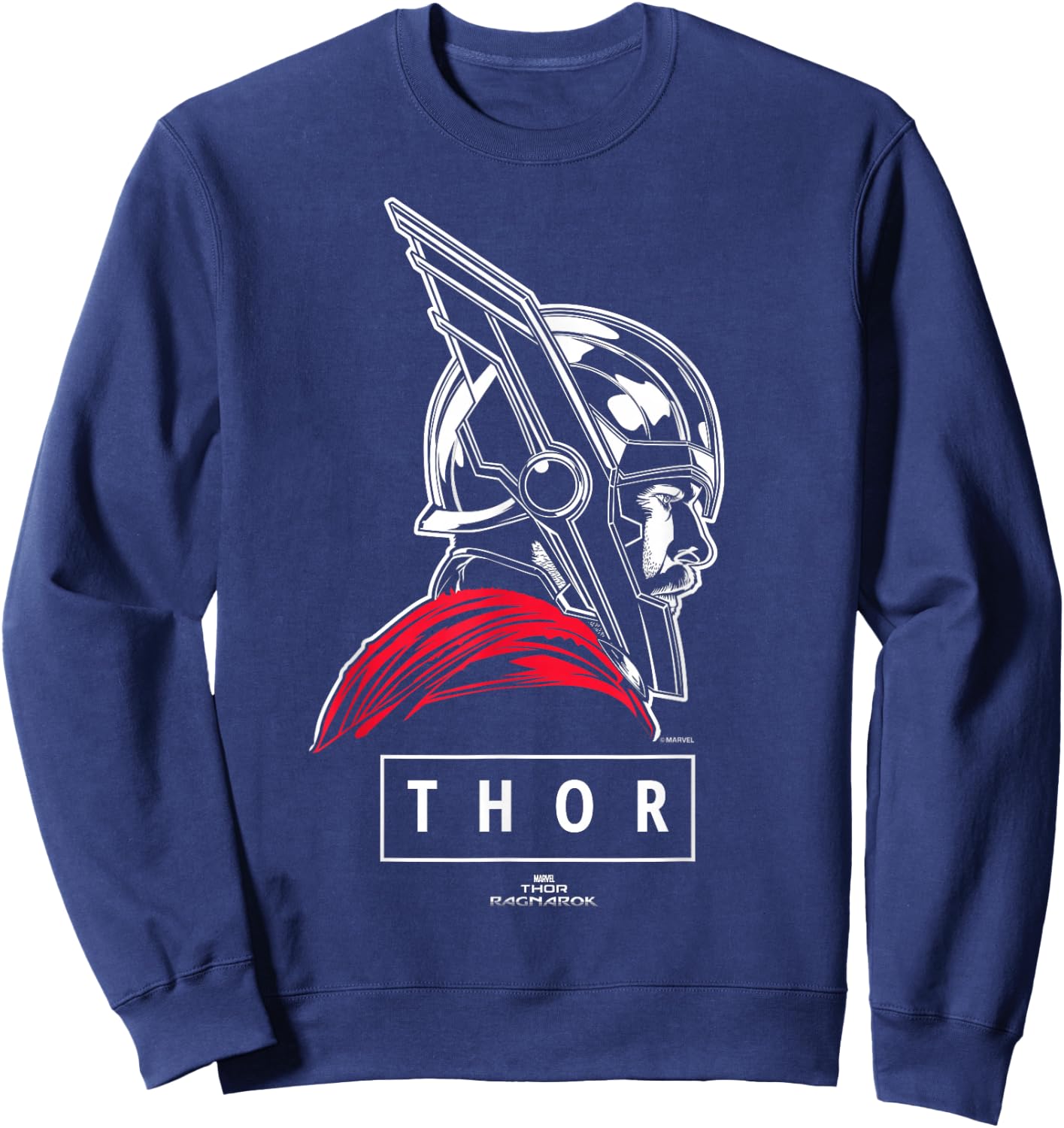Marvel Thor Ragnarok God of Tonal Street View Sweatshirt - Sweatshirt | Navy
