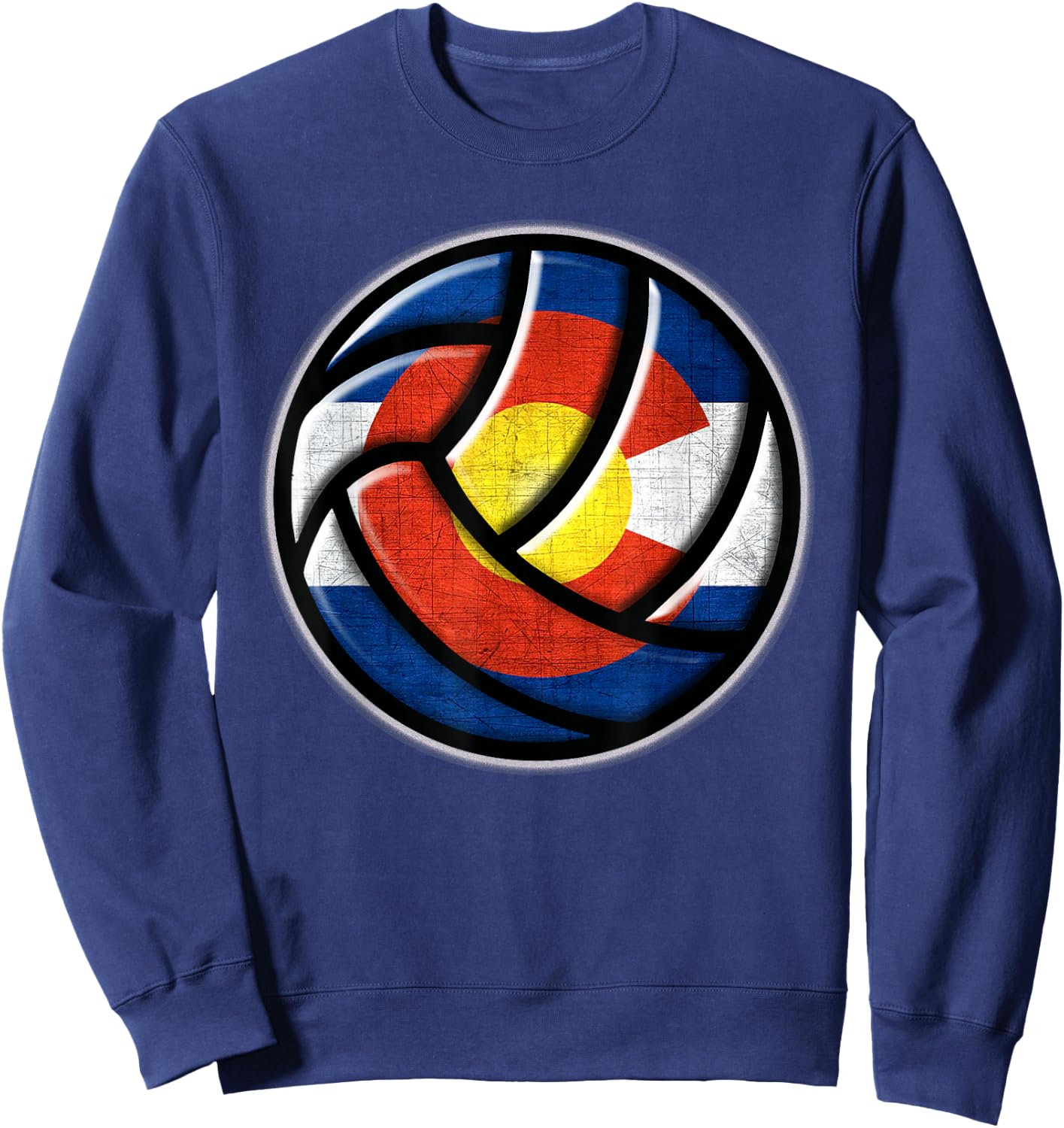 Colorado Volleyball Sweatshirt - Sweatshirt | Navy