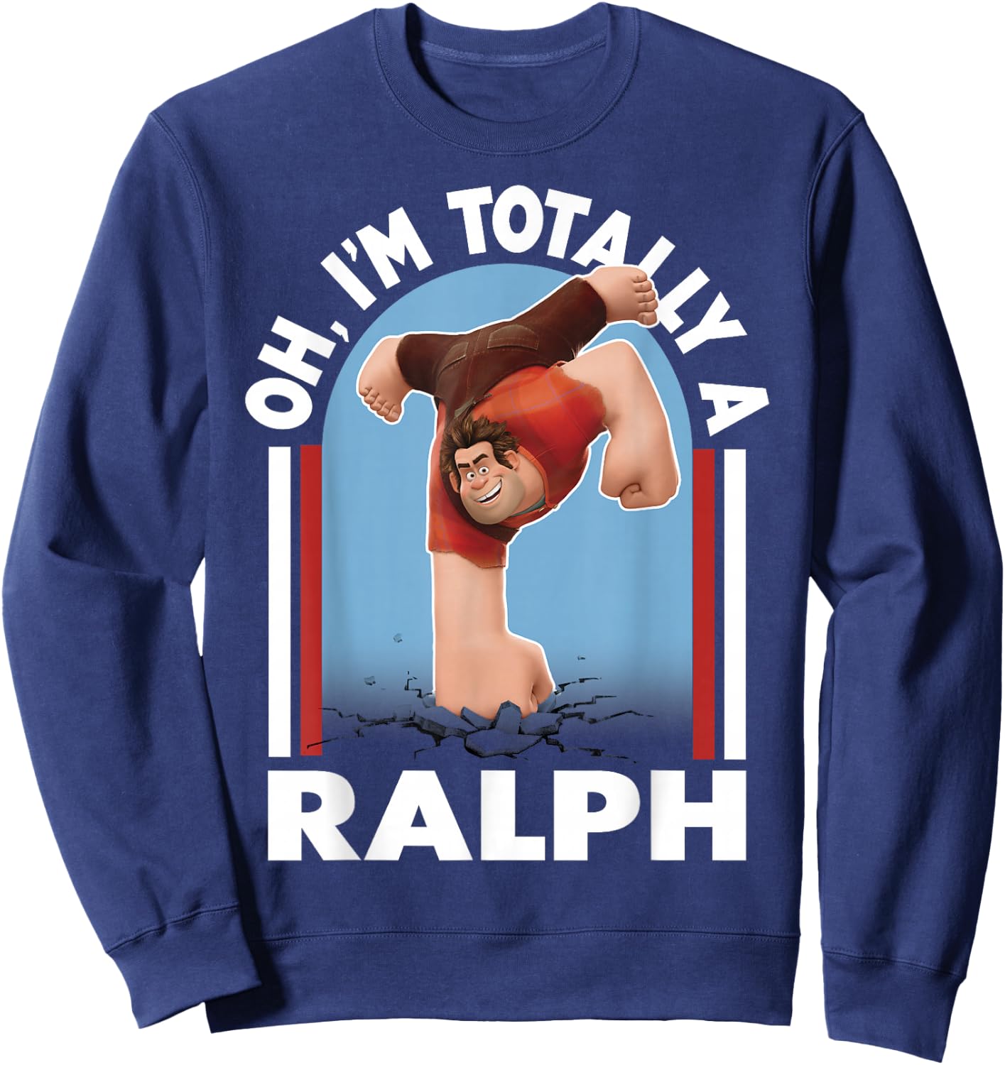 Disney Wreck It Ralph 2 Totally Ralph Graphic Sweatshirt - Sweatshirt | Navy