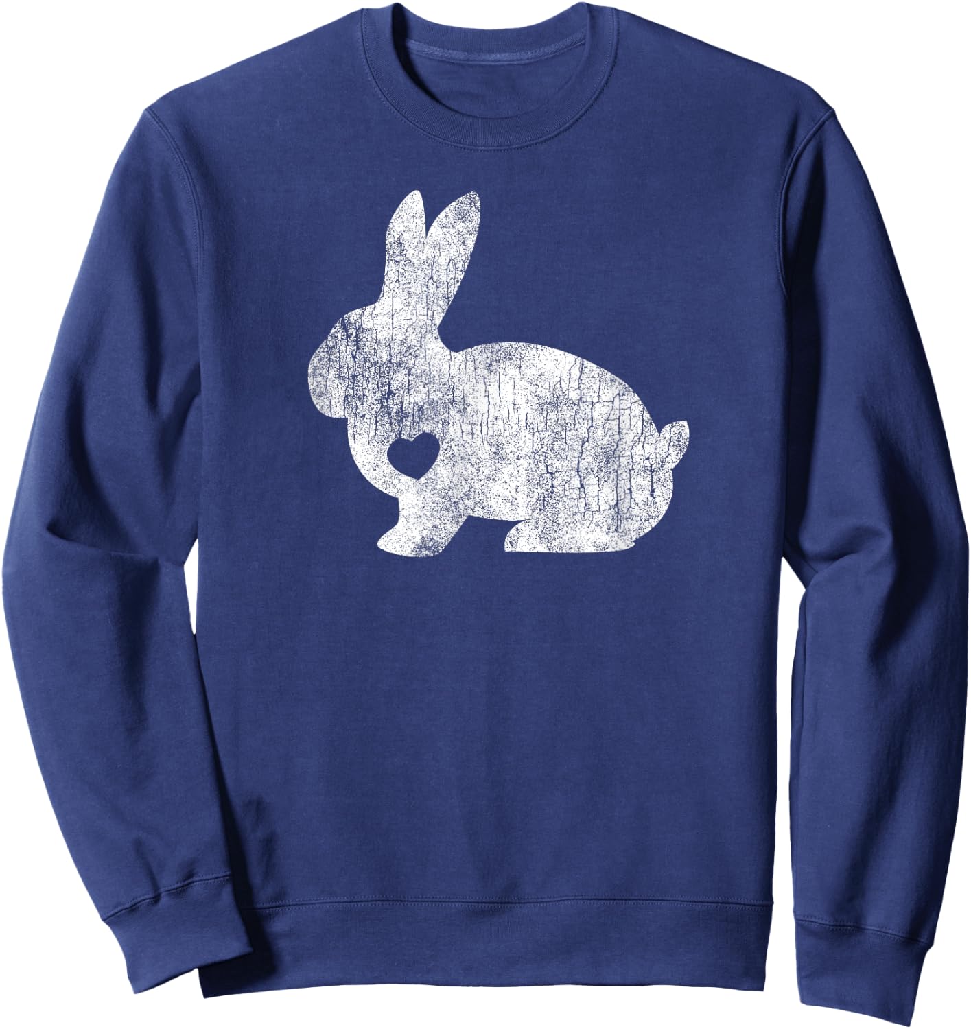 Love Bunny Rabbit Lover Animal Pet Owner Easter Gift Sweatshirt - Sweatshirt | Navy