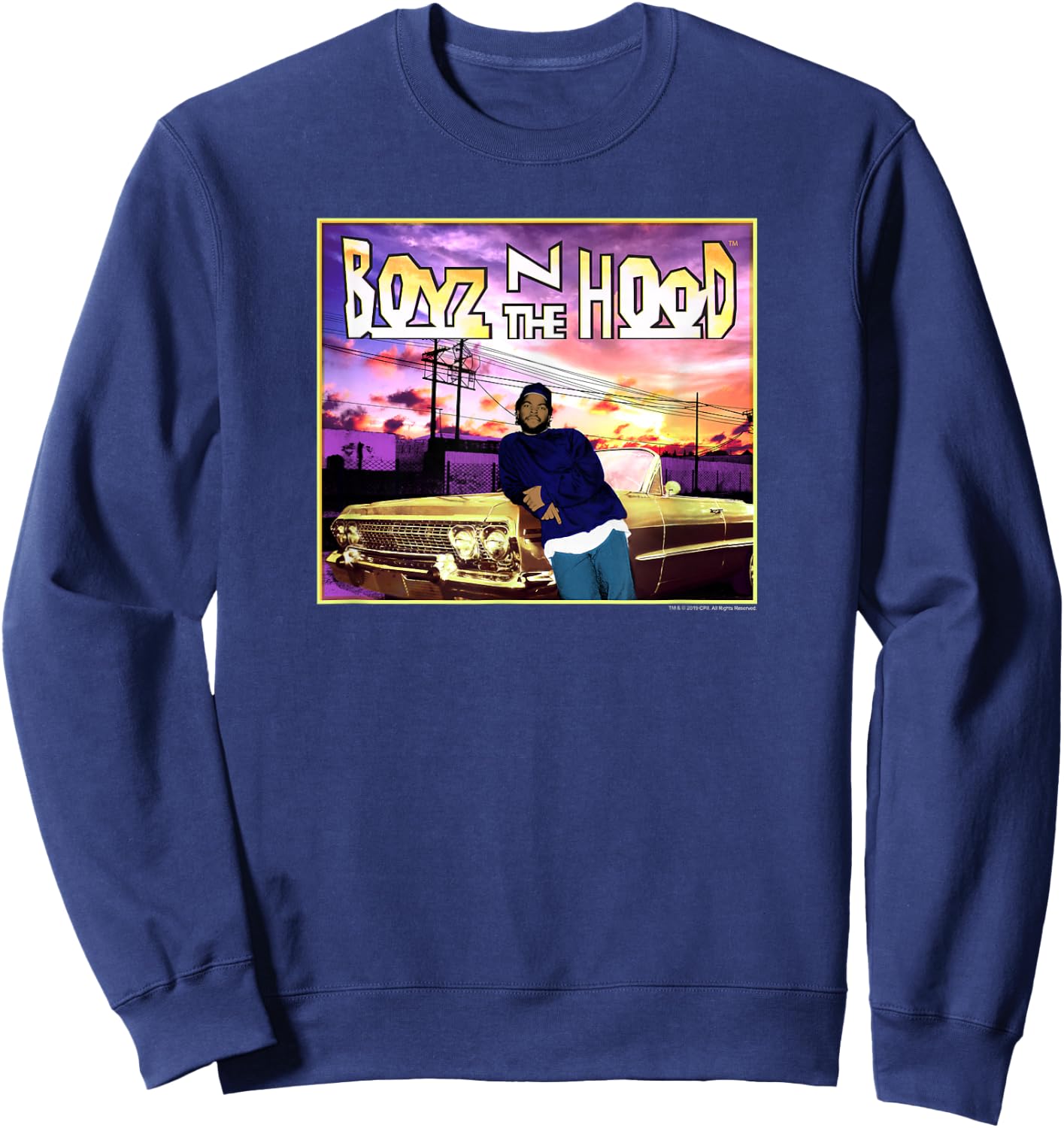 Boyz n The Hood Impala Sweatshirt - Sweatshirt | Navy