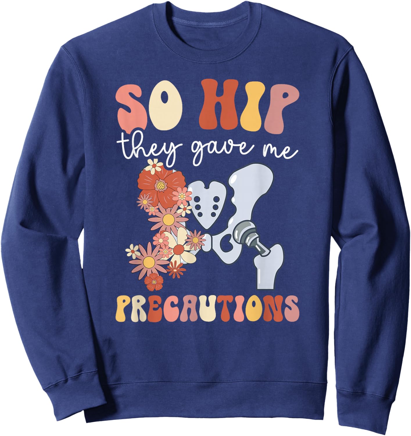 Physical Therapist Assistant Appreciation Funny PTA Sweatshirt - Sweatshirt | Navy