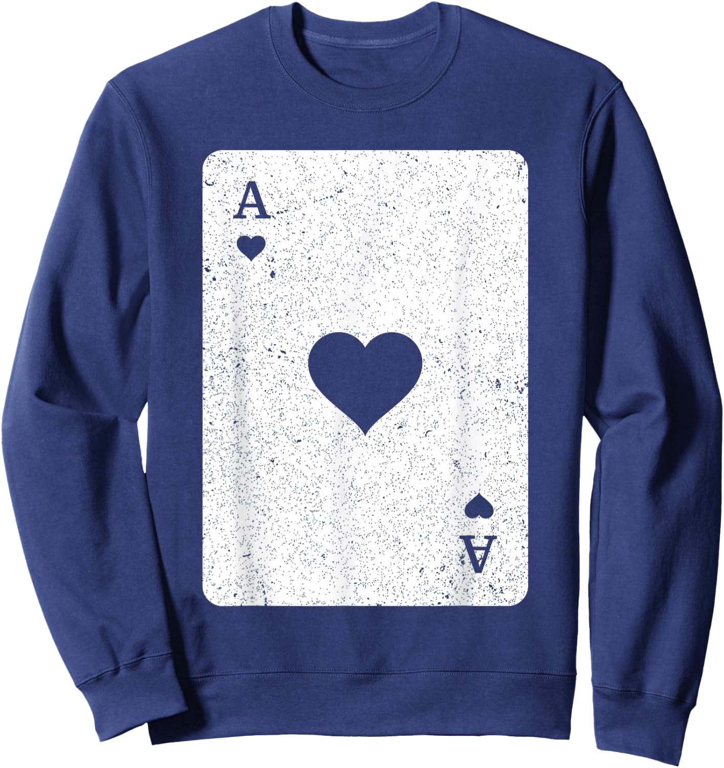 Ace Of Hearts Costume Sweatshirt - Sweatshirt | Navy