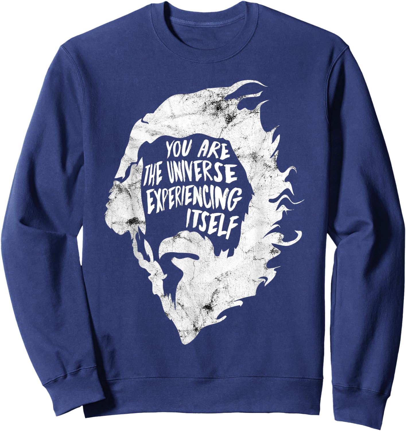 Alan Watts - You're The Universe - Grunge Sweatshirt - Sweatshirt | Navy