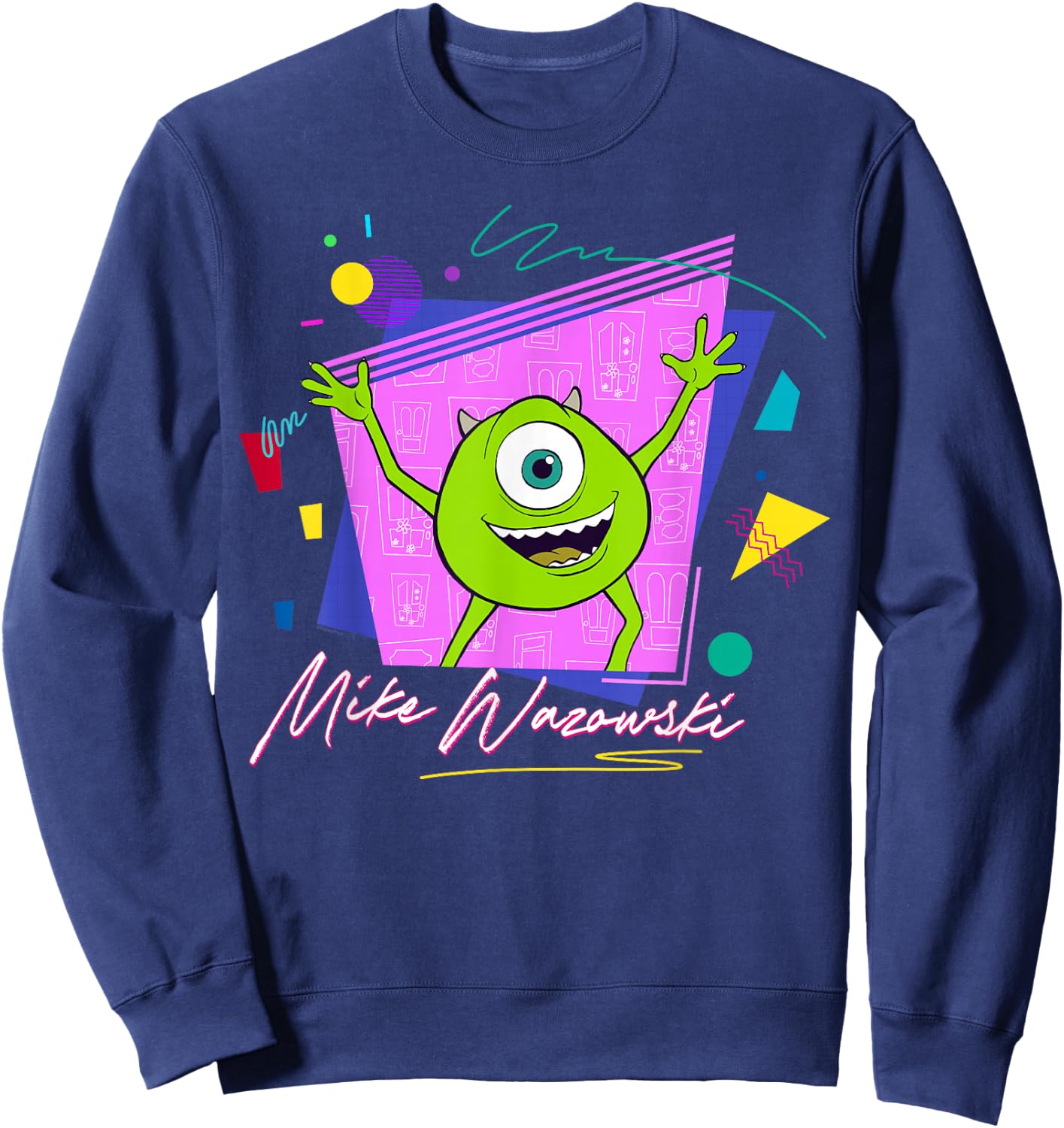 Disney & Pixar’s Monsters Inc Couples Matching Mike Wazowski Sweatshirt - Sweatshirt | Navy