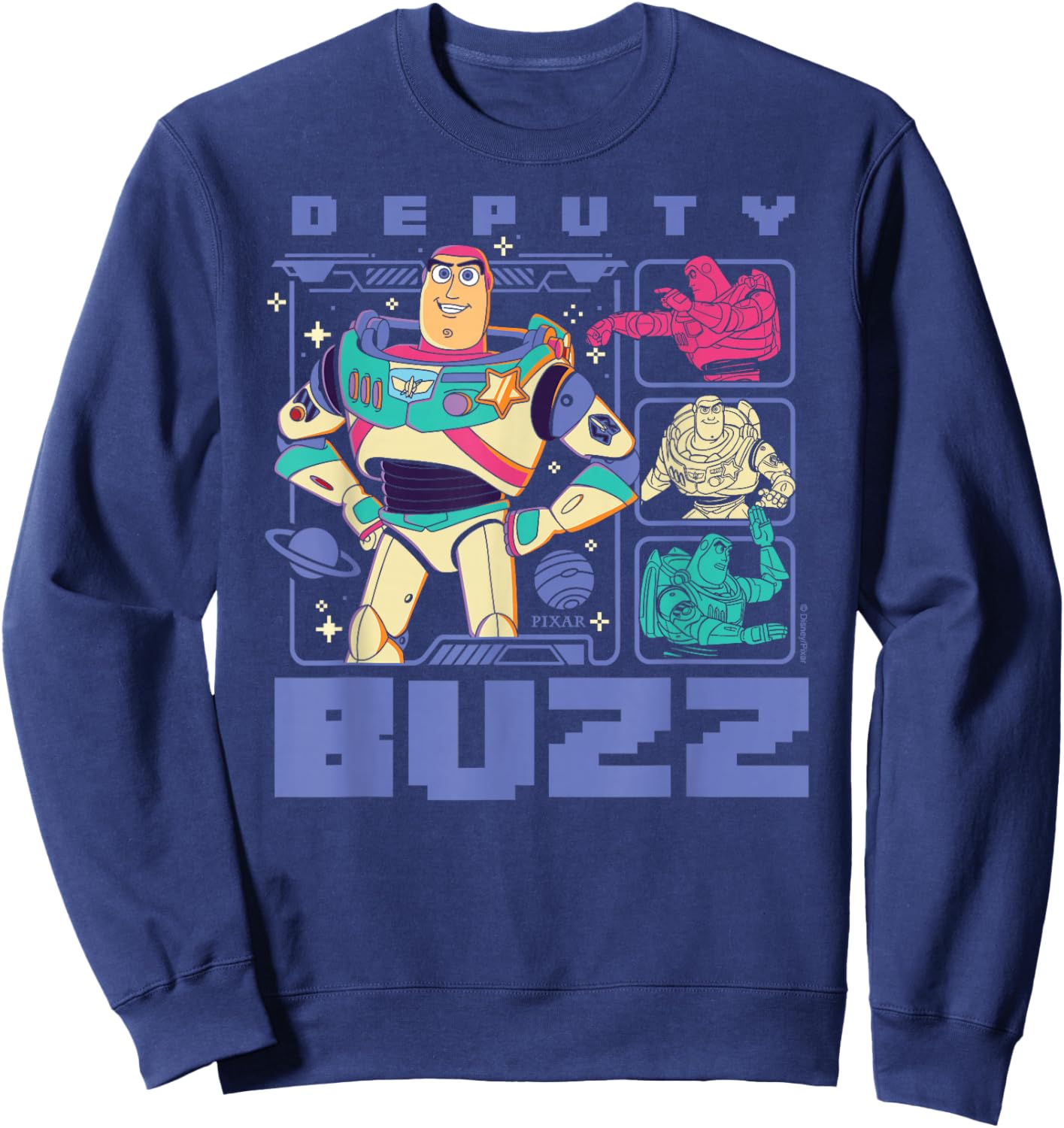 Toy Story 5 - Deputy Buzz Lightyear Sweatshirt - Sweatshirt | Navy