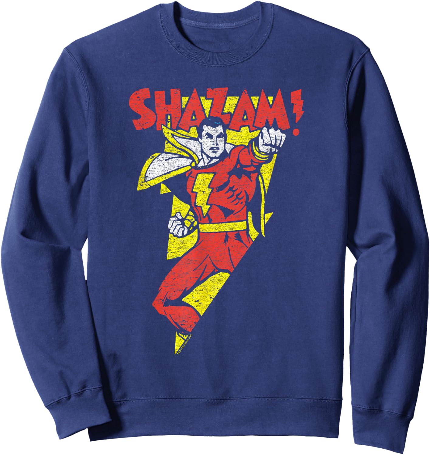 Shazam! in Bolt Sweatshirt - Sweatshirt | Navy