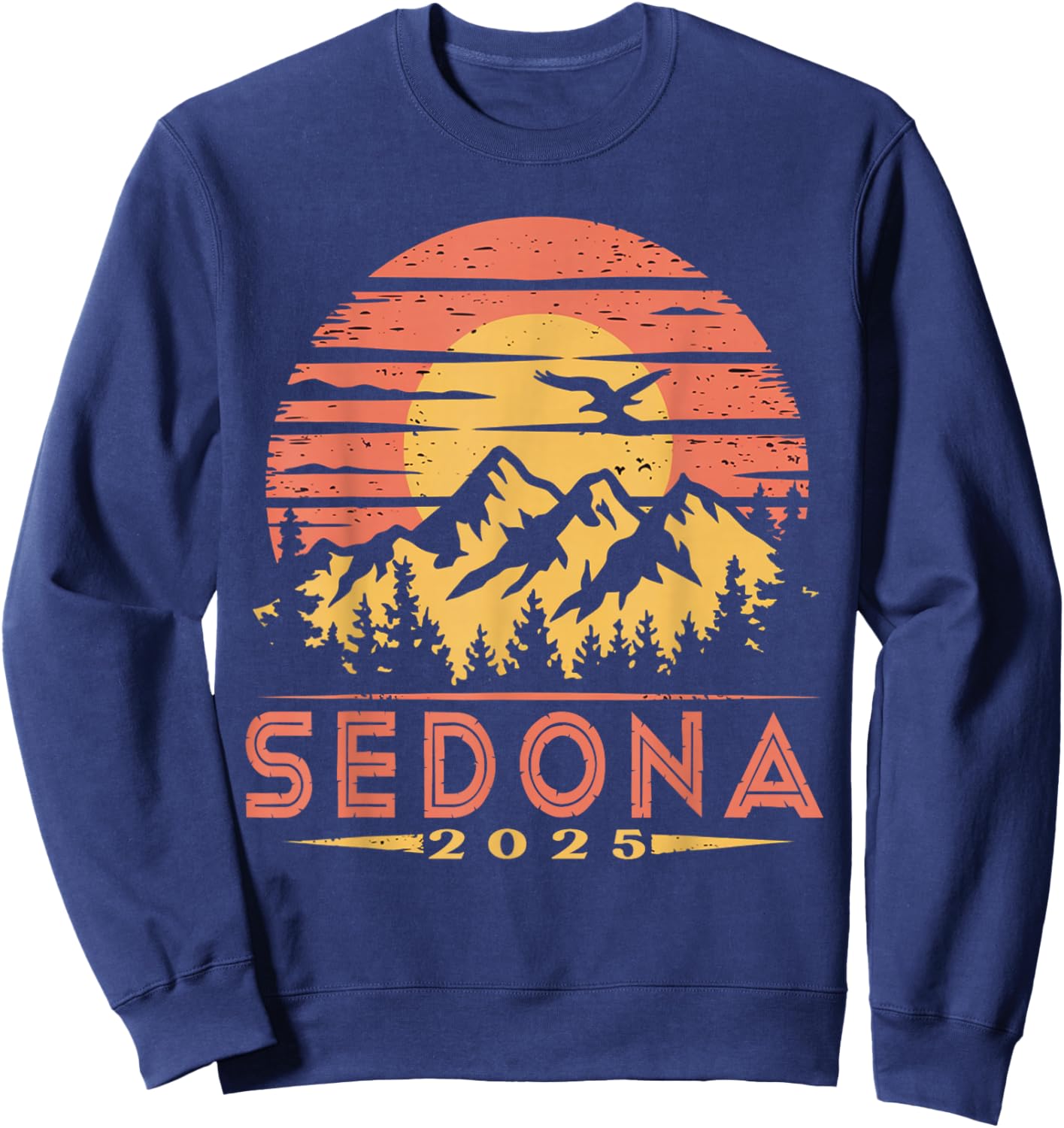 Sedona 2025 Family Trip Friends Group Vacation Matching Sweatshirt - Sweatshirt | Navy
