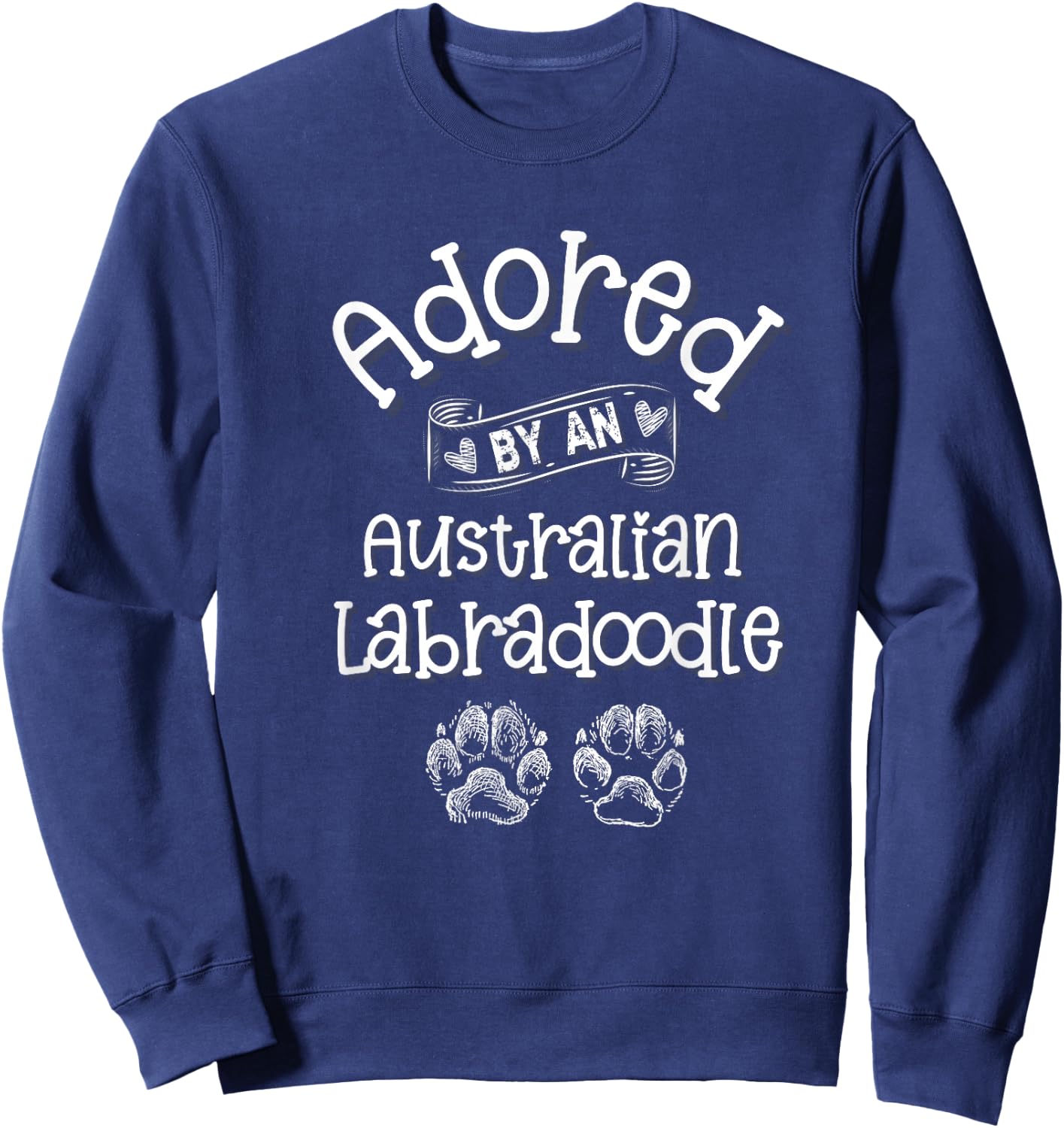 Australian Labradoodle Dog Lovers Gift Sweatshirt - Sweatshirt | Navy