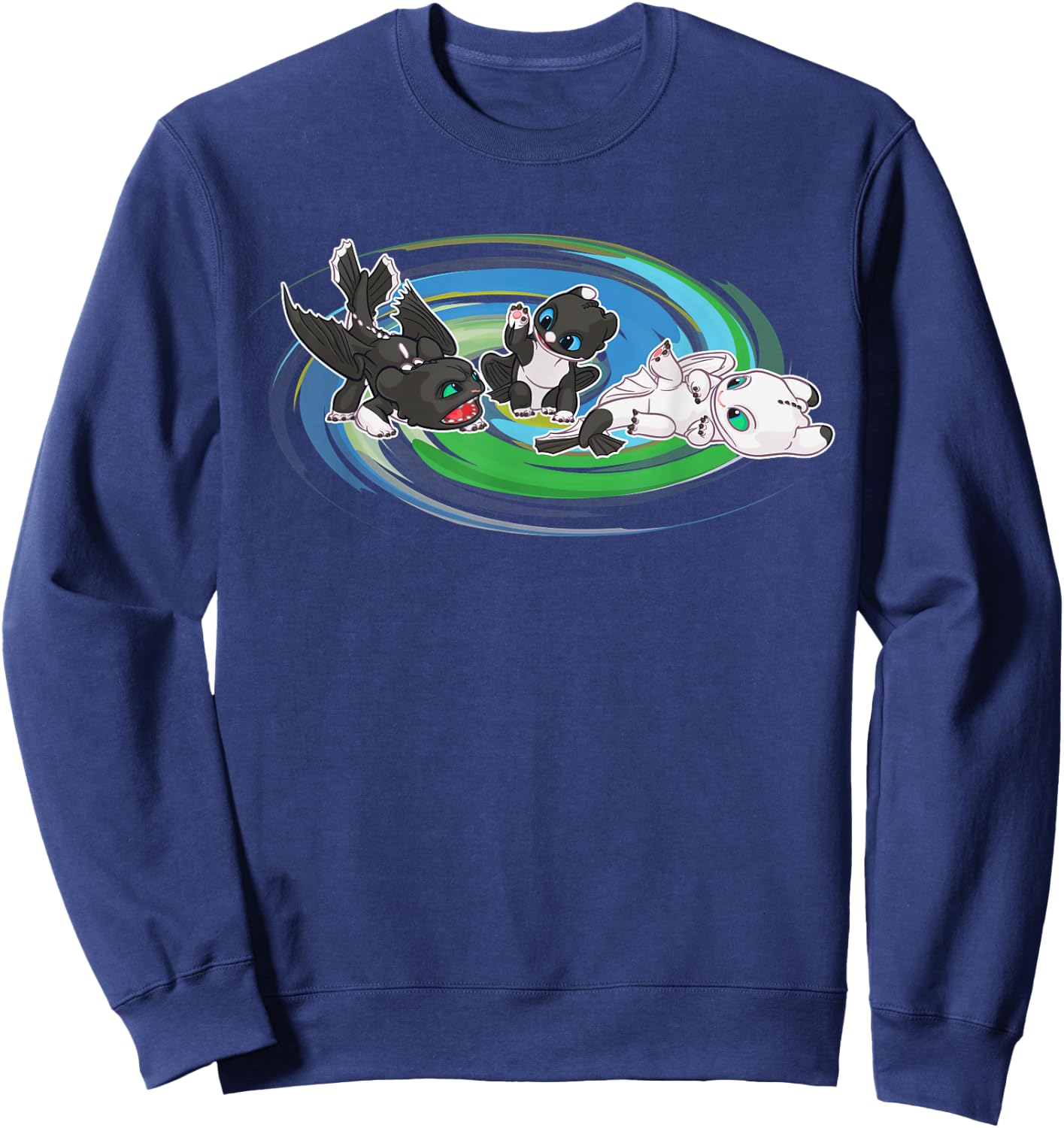 How to Train Your Dragon 3 Siblings Sweatshirt - Sweatshirt | Navy