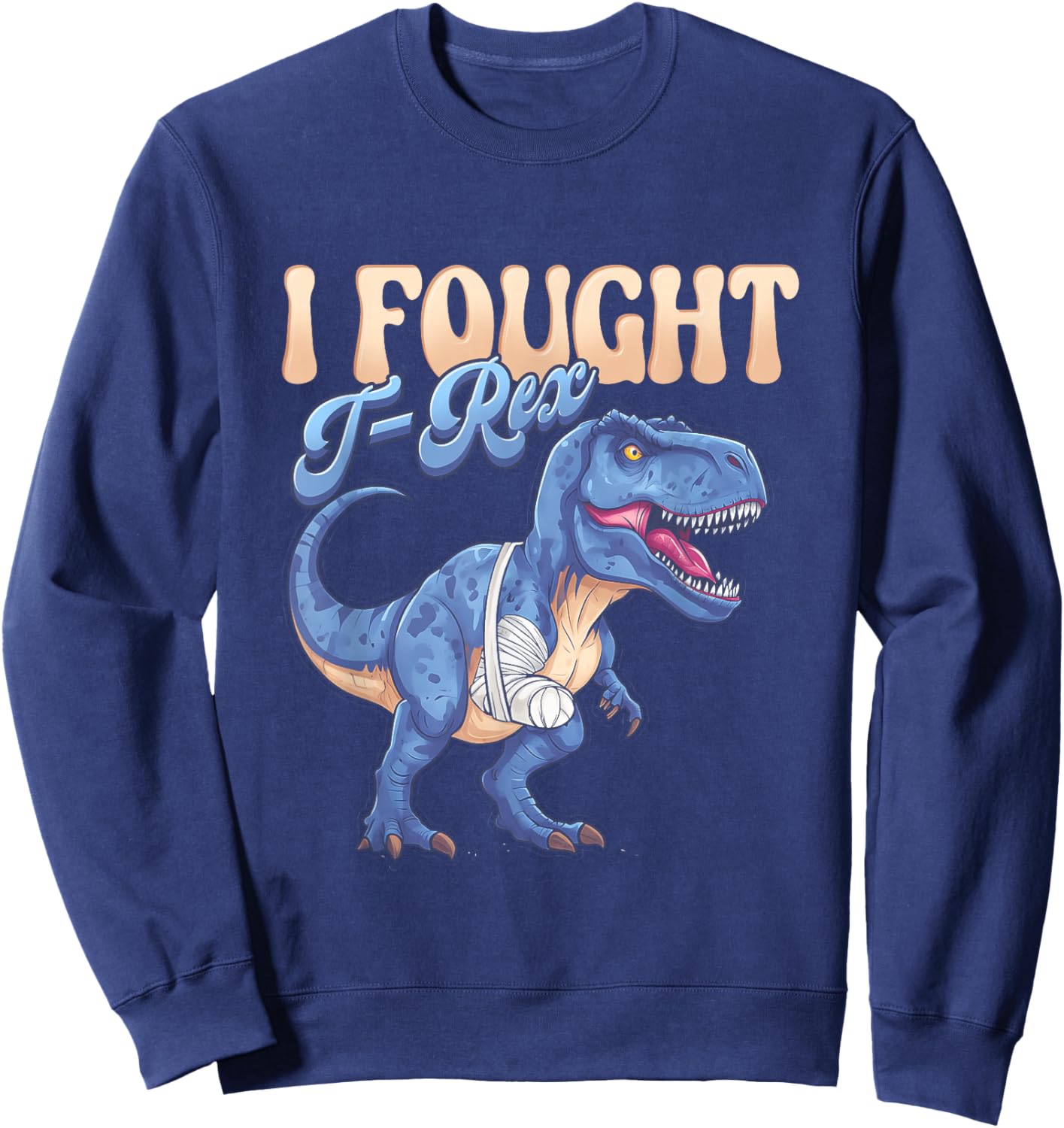 Bit My Arm Sweatshirt - Sweatshirt | Navy