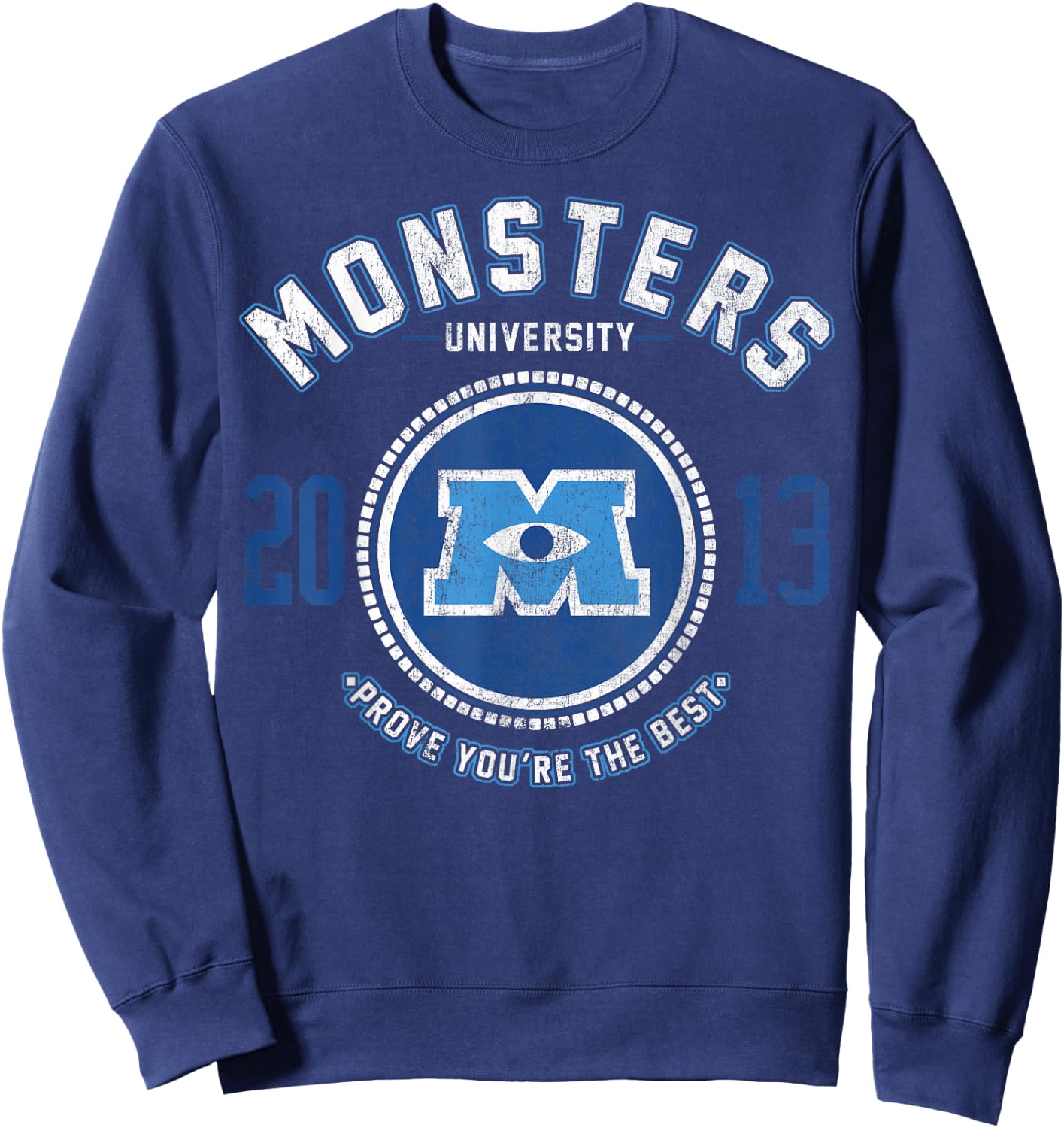 Disney Monsters University Logo Graphic Sweatshirt - Sweatshirt | Navy