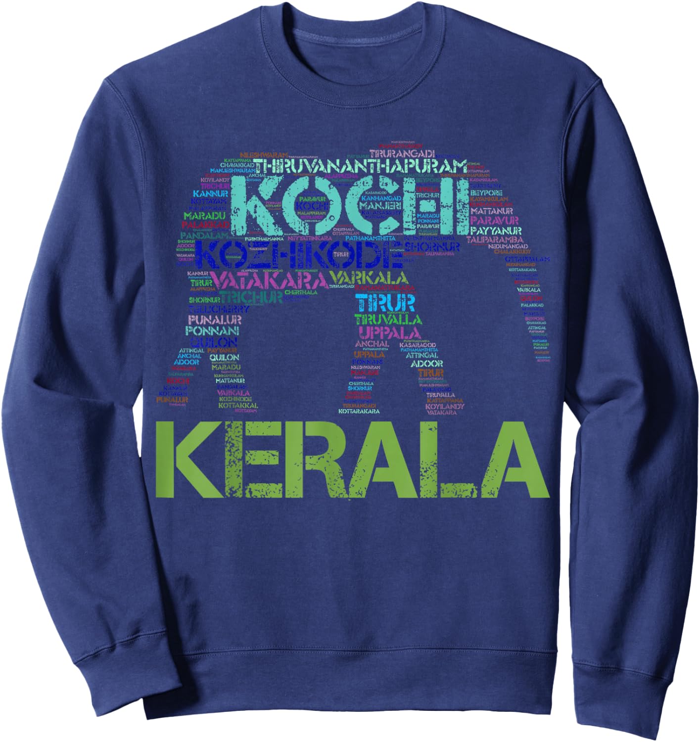 Kerala Sweatshirt - Sweatshirt | Navy