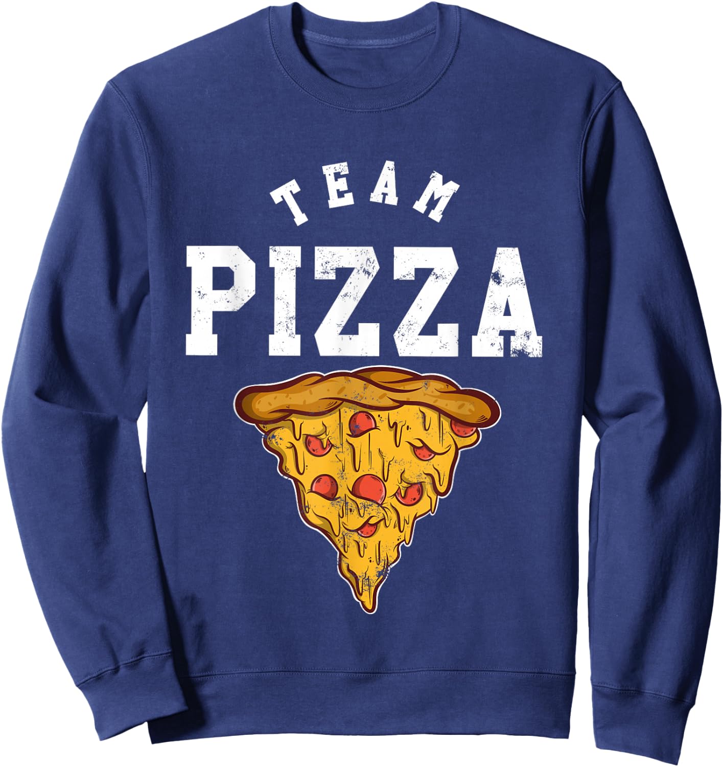 Team Pizza Sweatshirt - Sweatshirt | Navy
