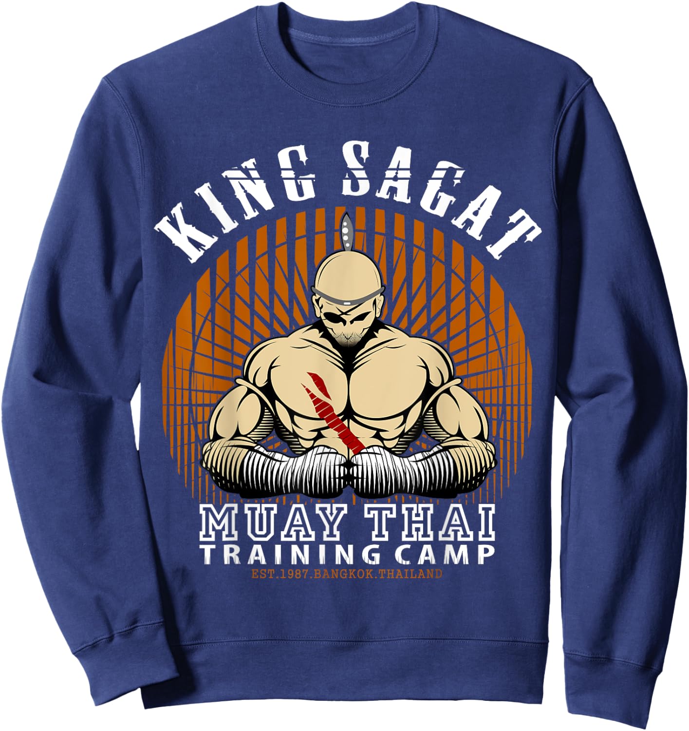 Muay Thai boxing training Gym - Sagat Training Camp Sweatshirt - Sweatshirt | Navy