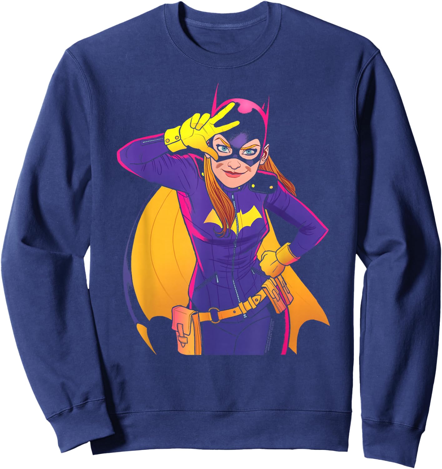 Batgirl Moves Sweatshirt - Sweatshirt | Navy