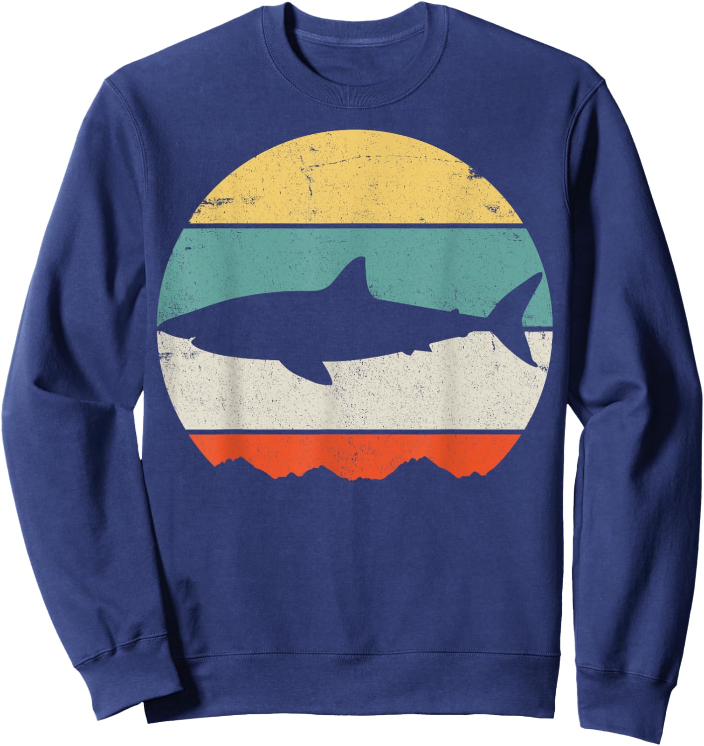 Shark Sweatshirt - Sweatshirt | Navy