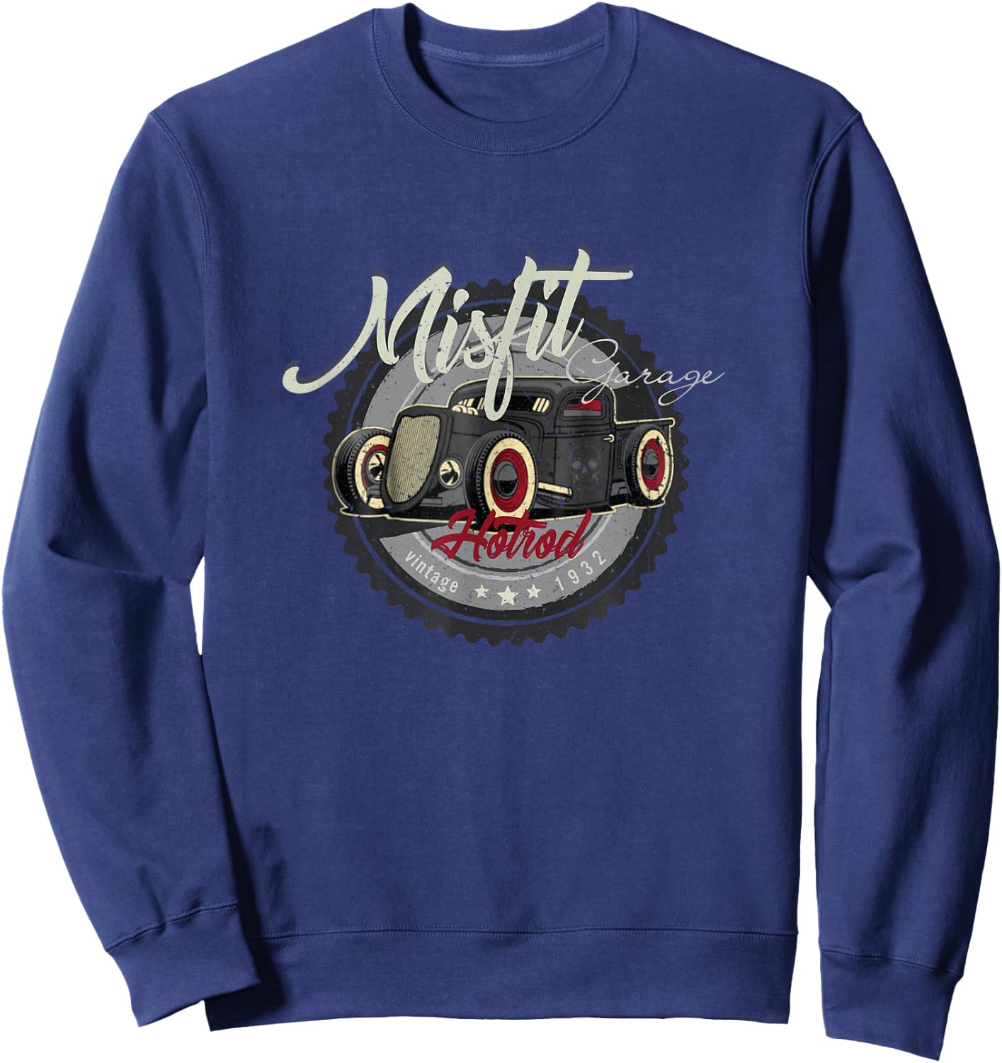 Misfit Garage Hot rod 1932 vintage Sweatshirt - Sweatshirt | Navy