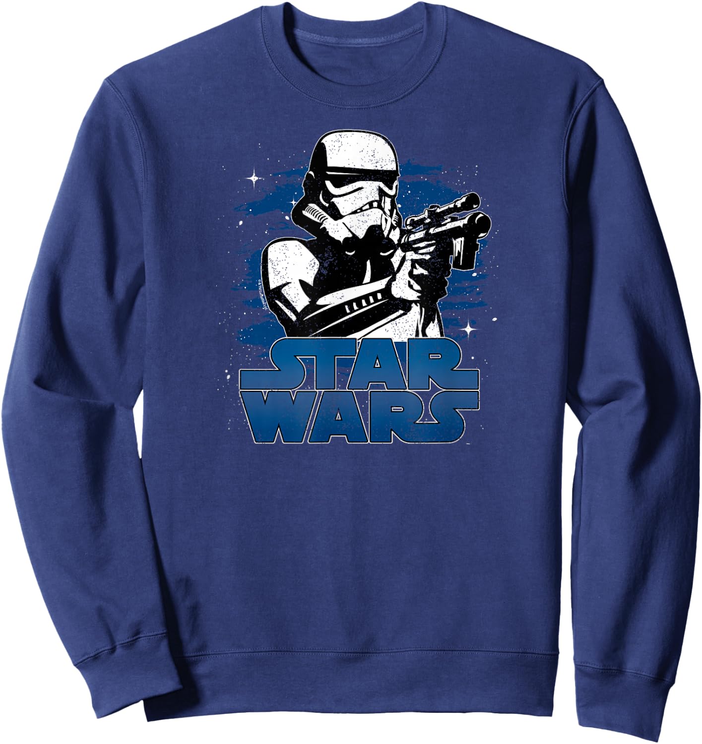 Star Wars - Stormtrooper Logo Sweatshirt - Sweatshirt | Navy