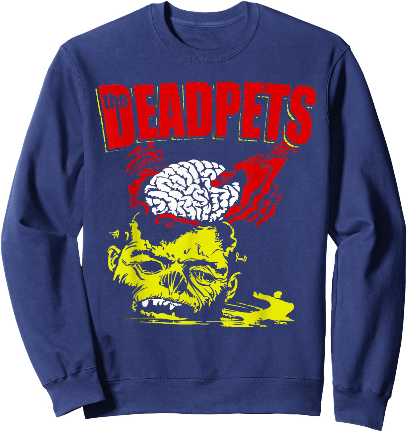The Dead Pets Monkey Brains Sweatshirt - Sweatshirt | Navy