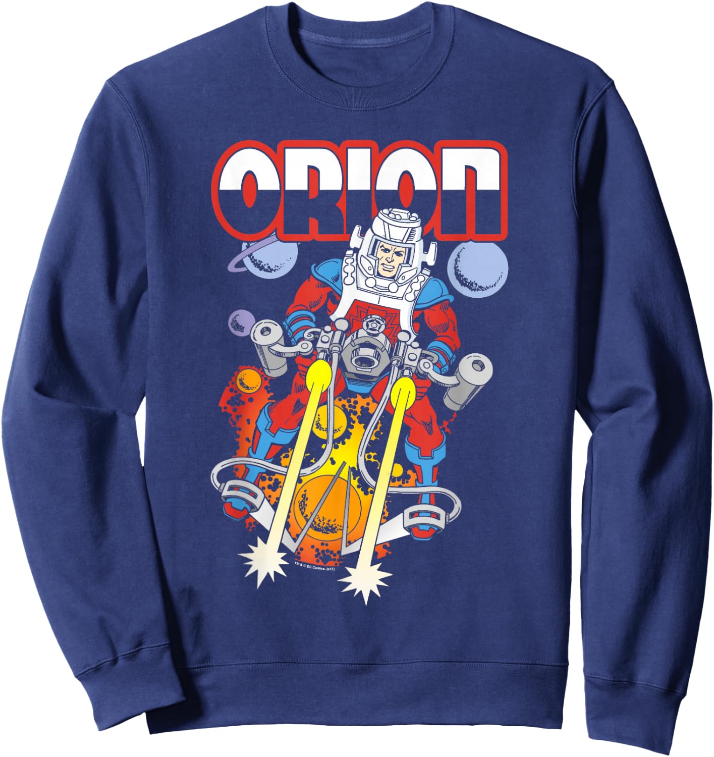 Justice League Orion Sweatshirt - Sweatshirt | Navy
