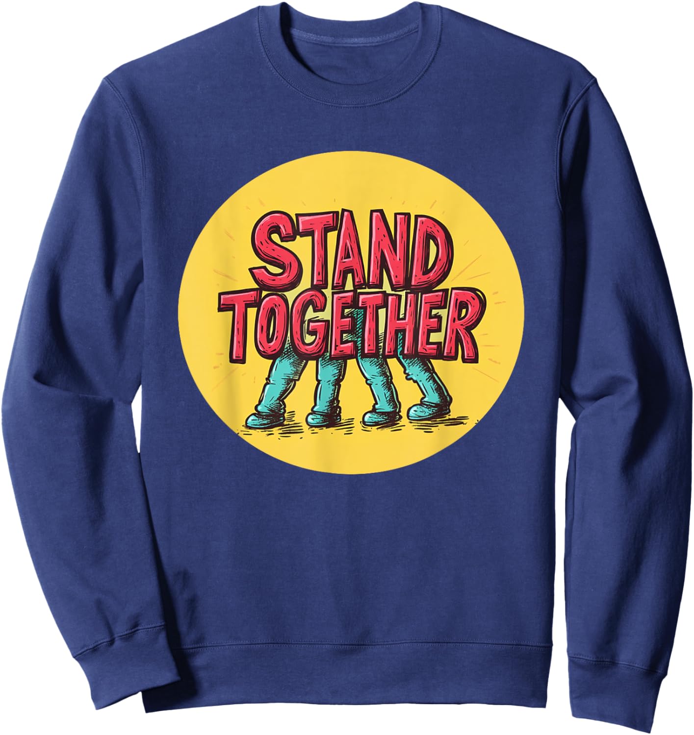 Pretty Stand Together Outfit for Boys and Girls Sweatshirt - Sweatshirt | Navy